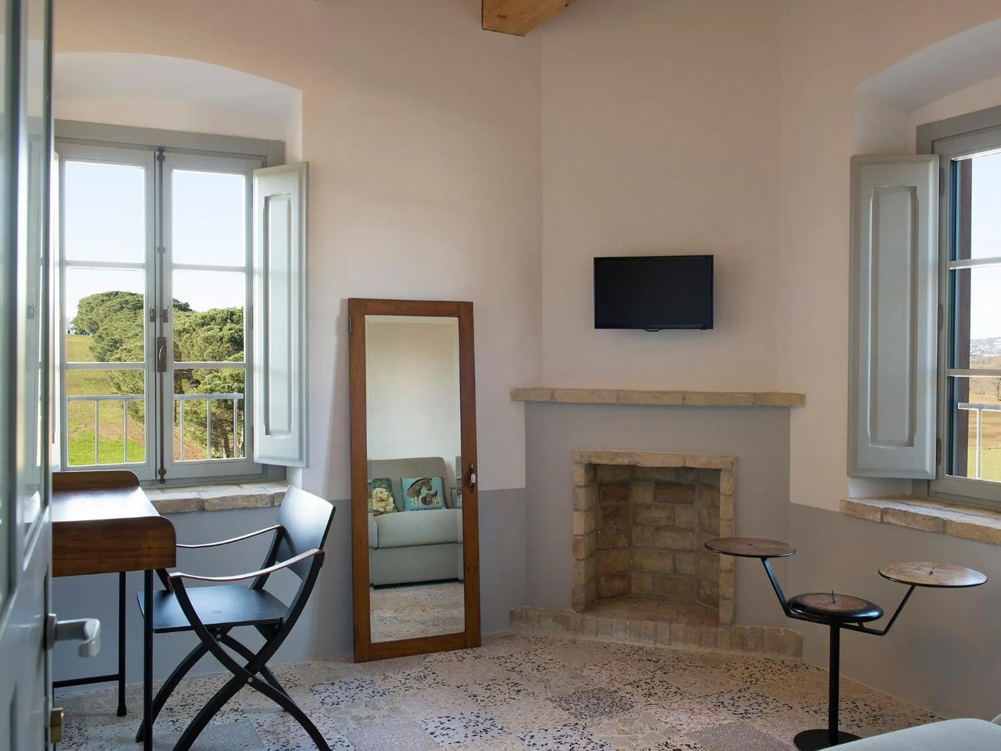 Decorative detail in I Casali del Pino