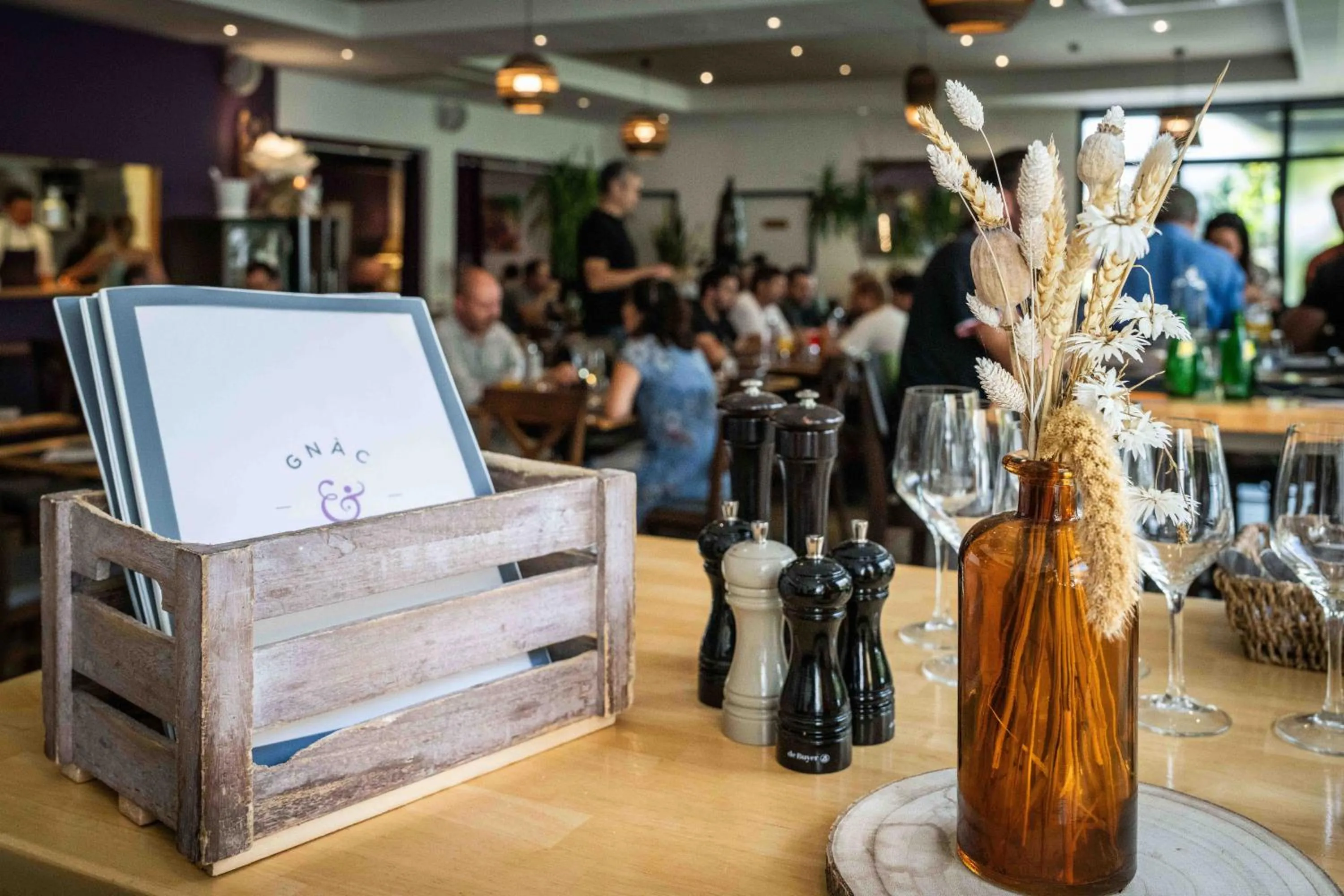 Restaurant/places to eat in Logis Hôtels Gnàc é Pause