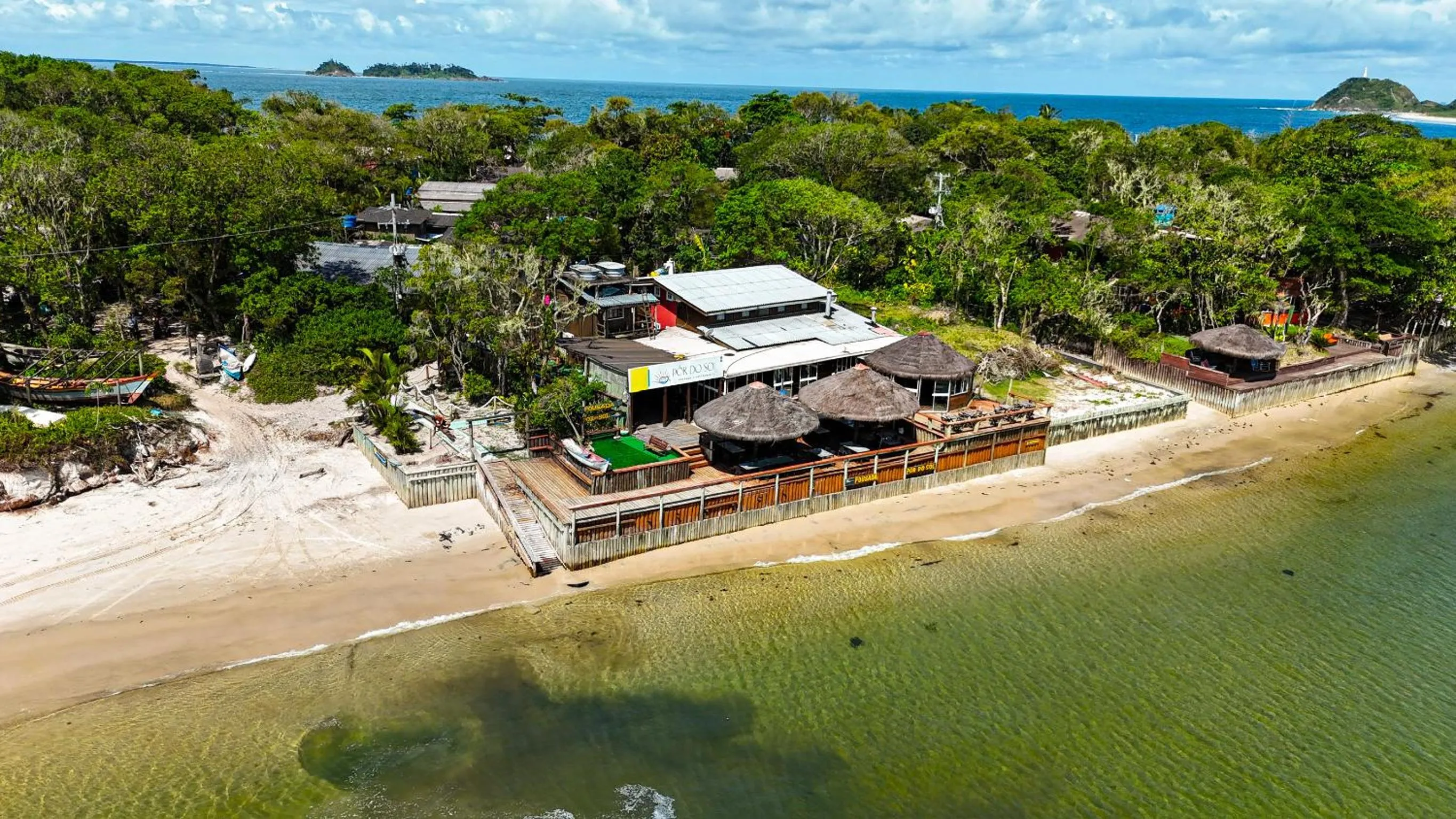 Bird's eye view in Pôr do Sol - Pousada & Gastrobar