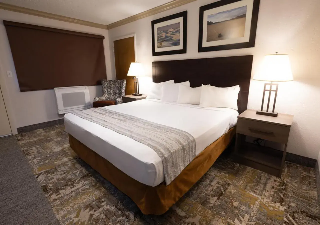 Bedroom, Bed in Stovepipe Wells Village Bedroom, Bed in Stovepipe Wells Village