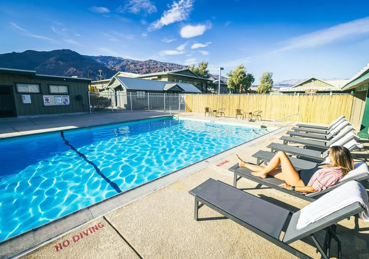 Swimming pool in Stovepipe Wells Village Swimming pool in Stovepipe Wells Village