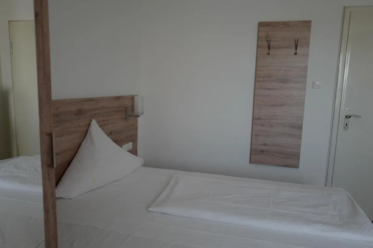 Bed in Hotel Stern