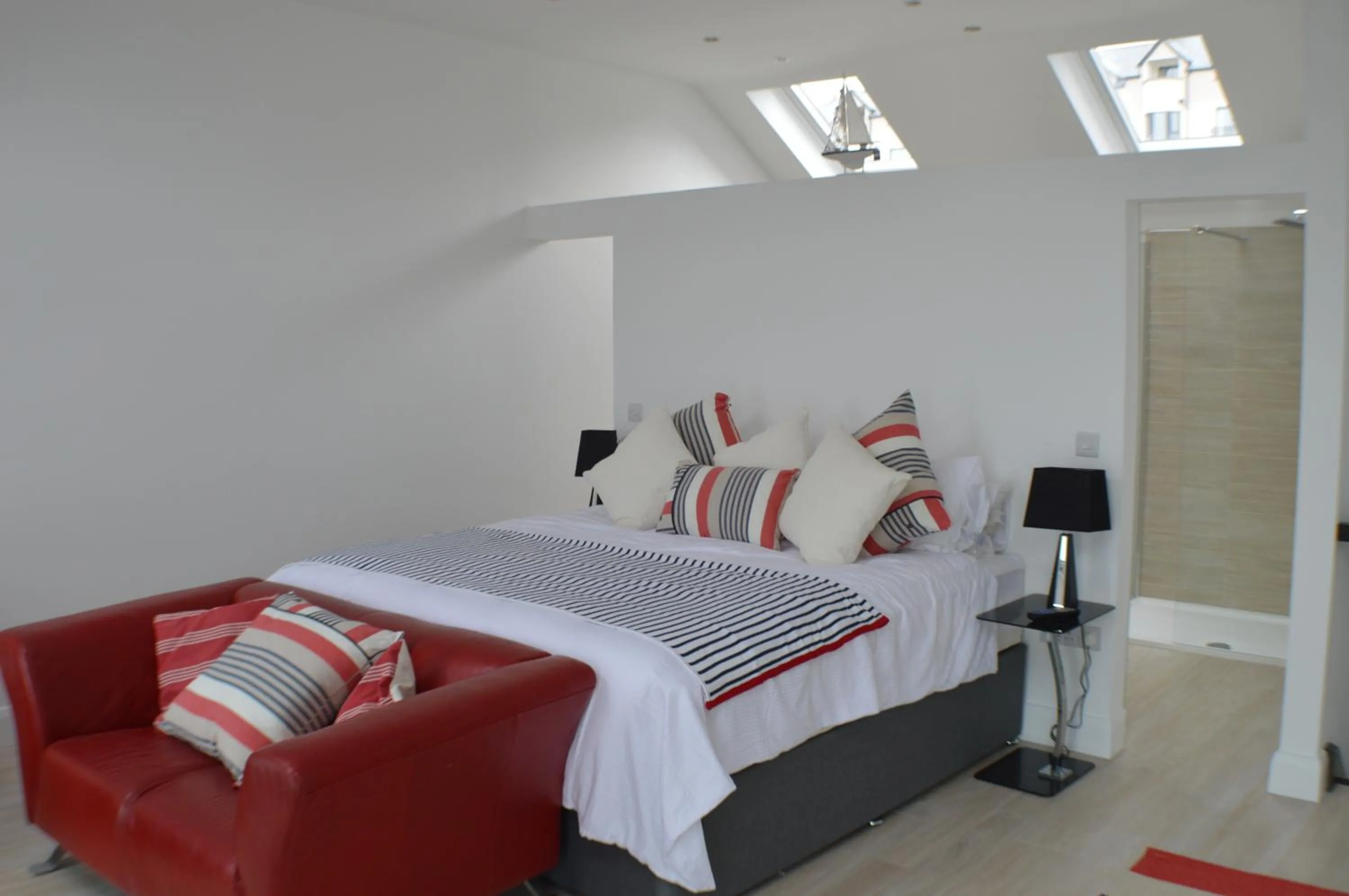 Photo of the whole room, Bed in Pier39Portrush Adult Only