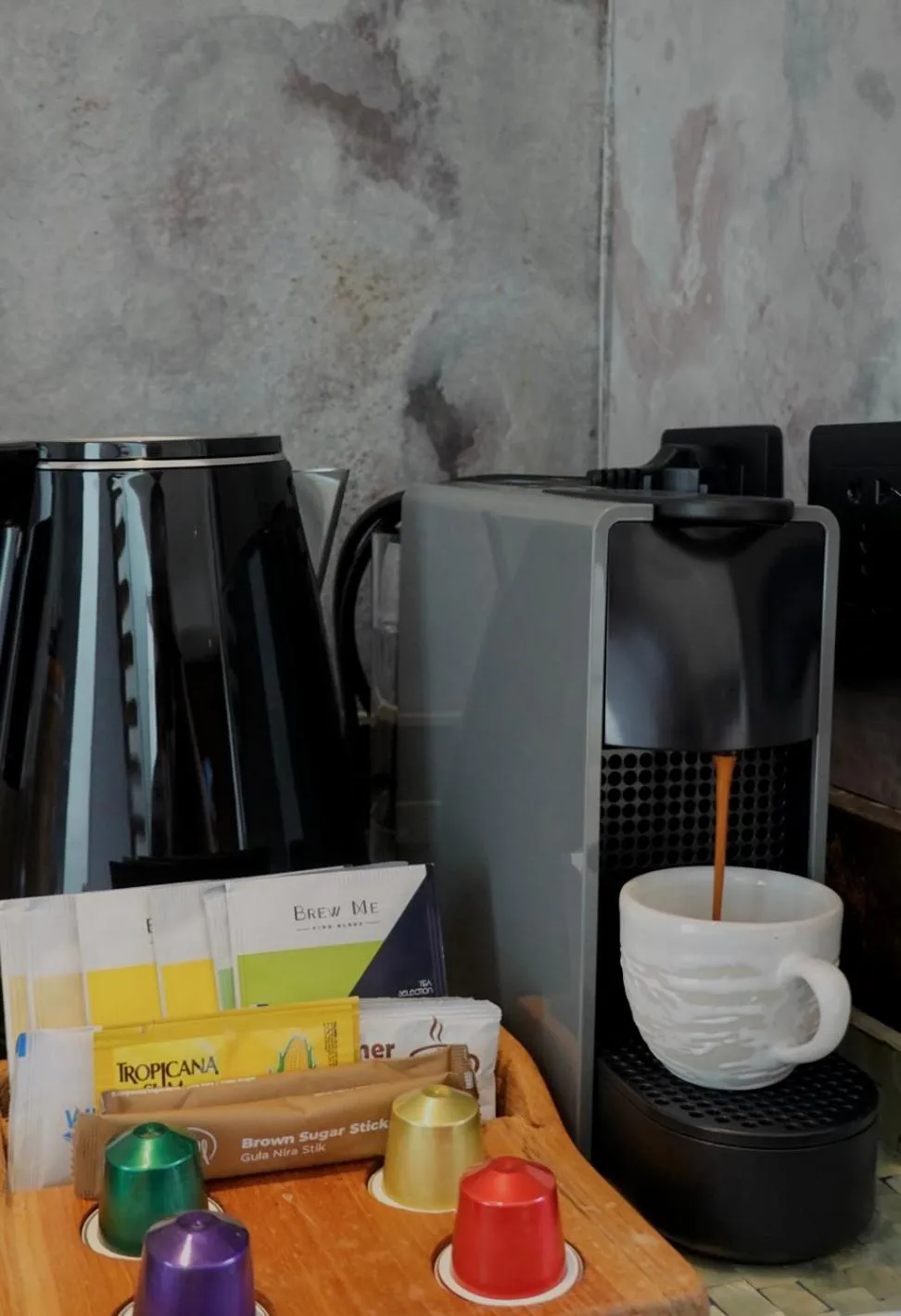 Coffee/tea facilities in Bumi Kinar Skylight