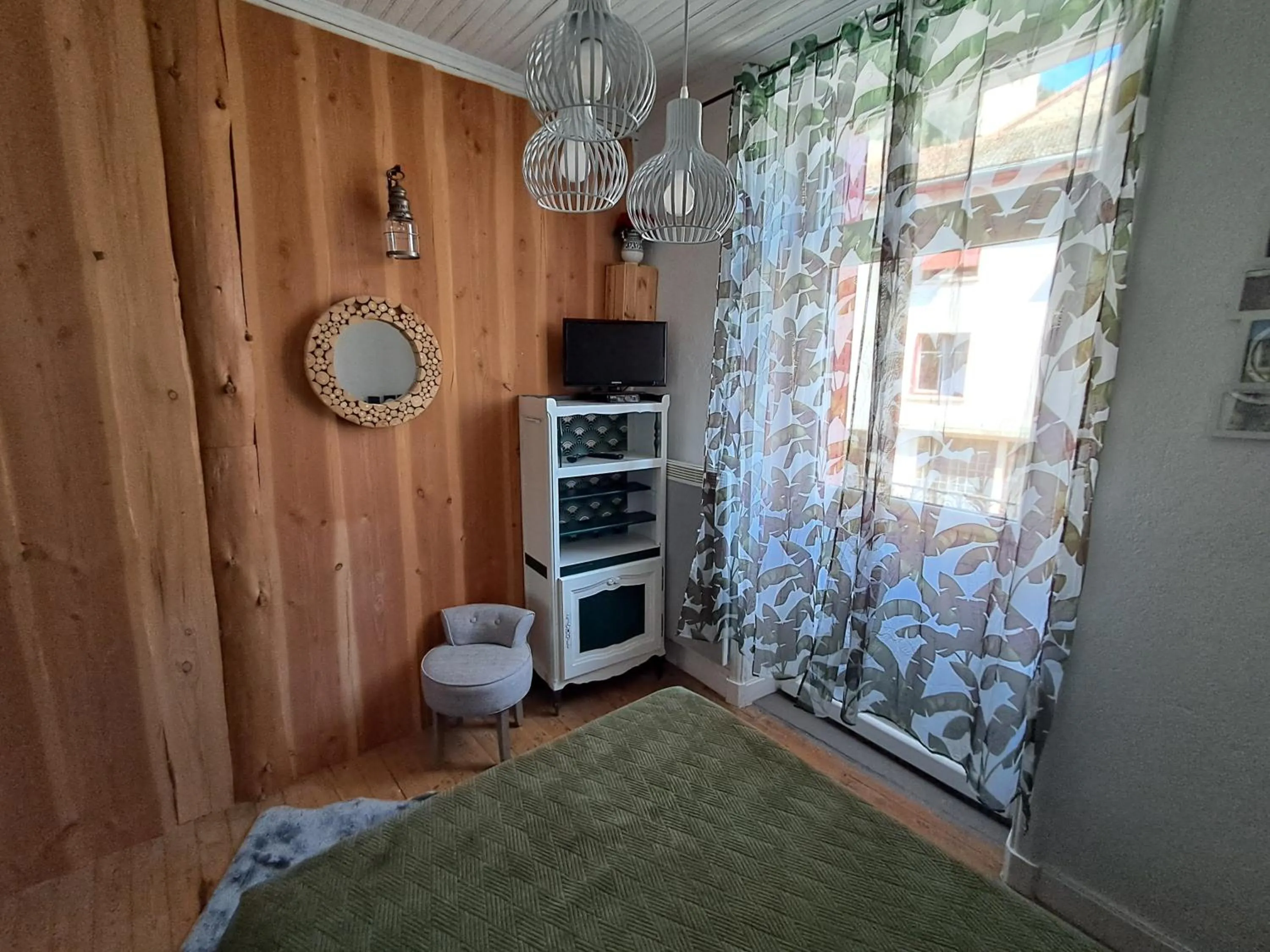 Bed in Le Relais De Rochepaule