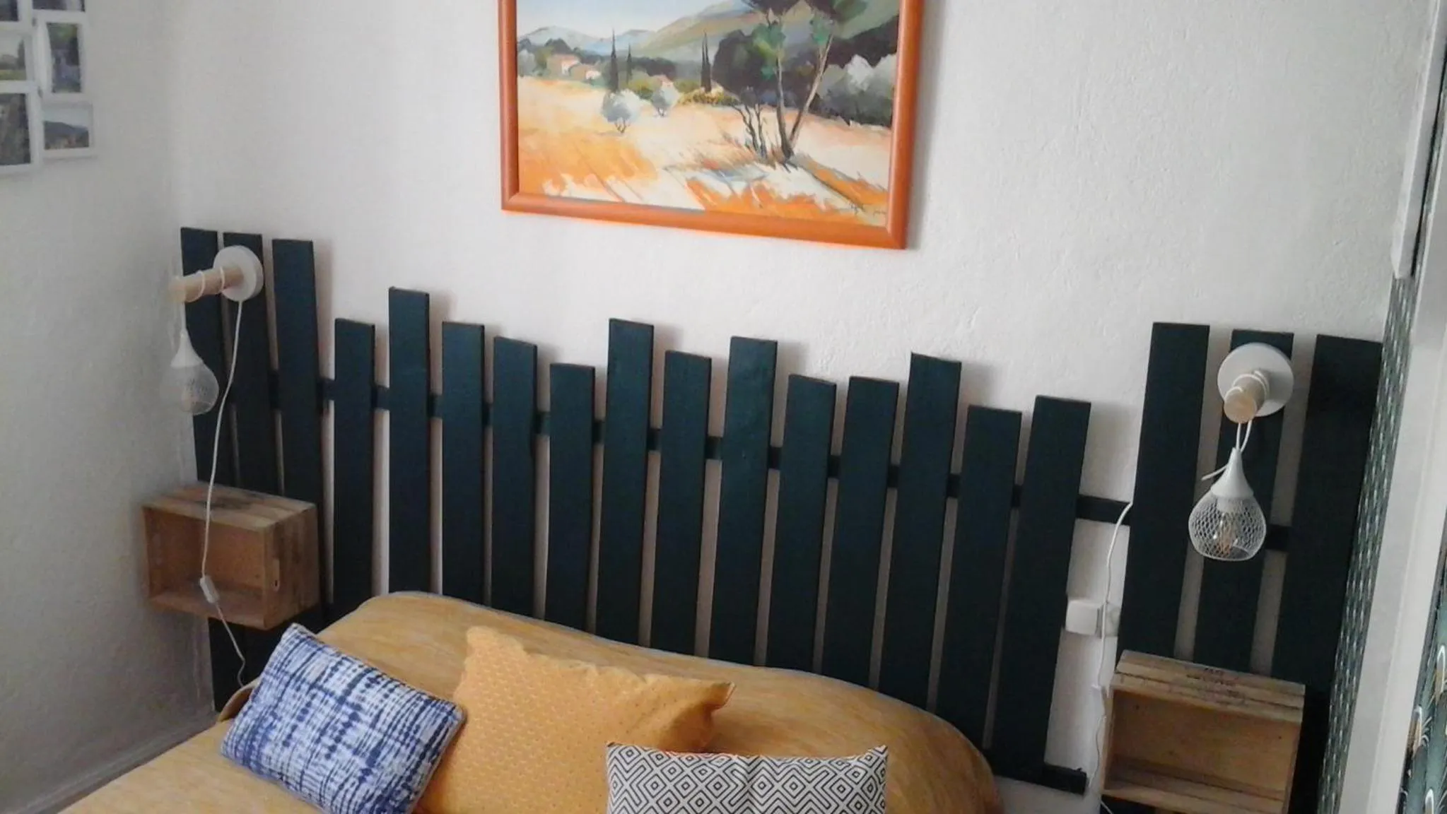 Bed in Le Relais De Rochepaule