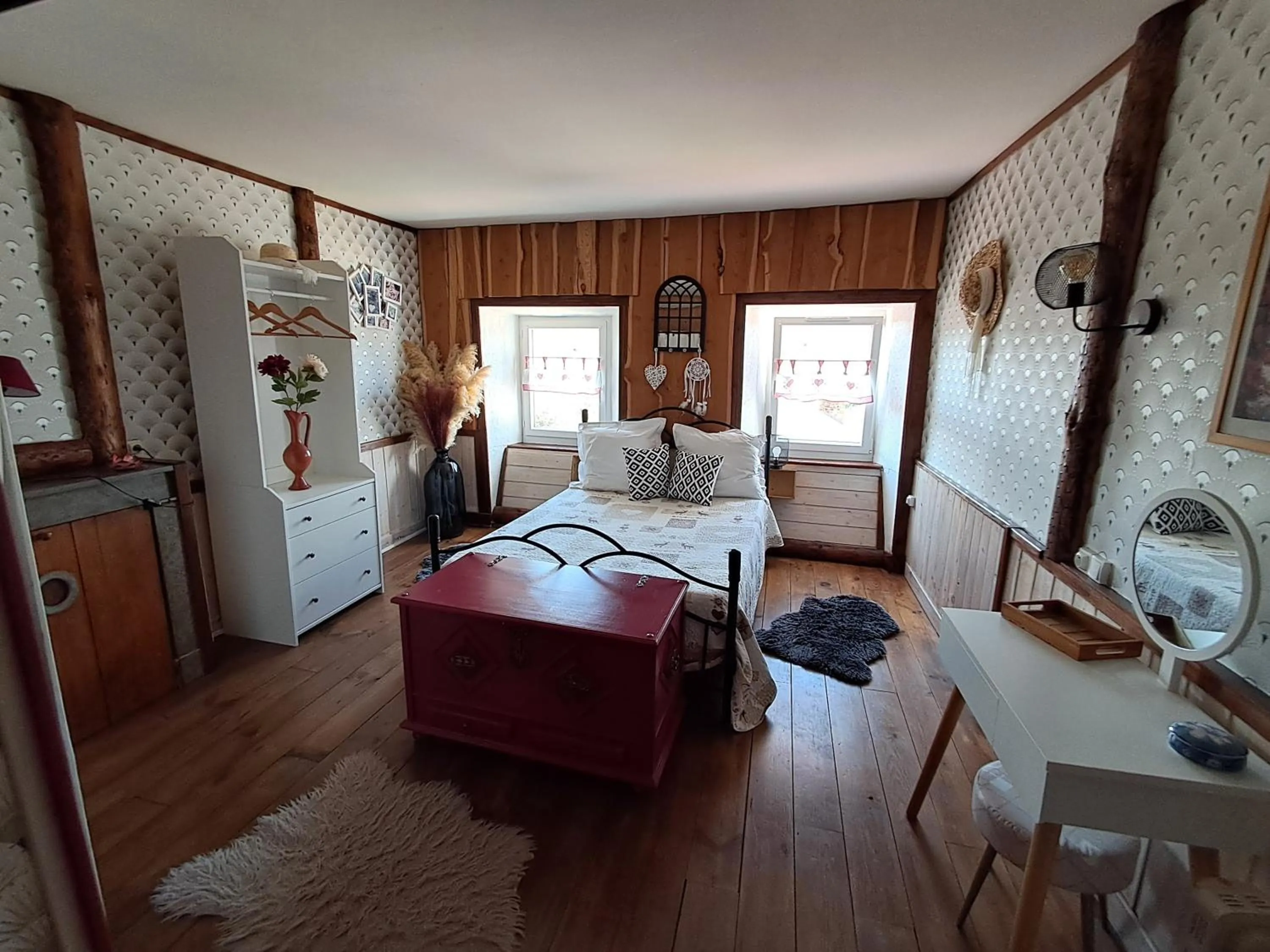 Bed in Le Relais De Rochepaule