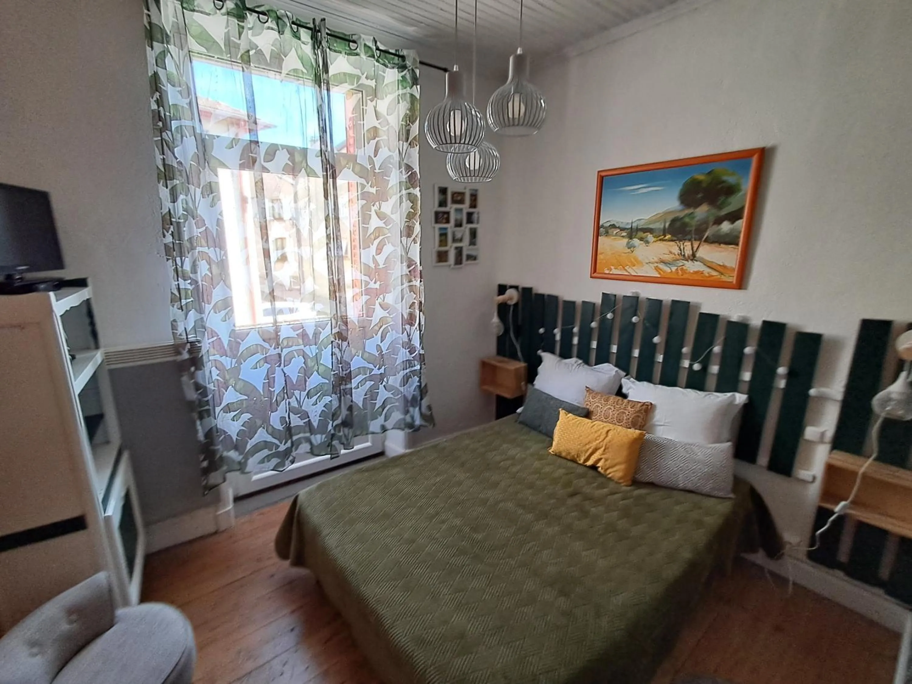 Bed in Le Relais De Rochepaule