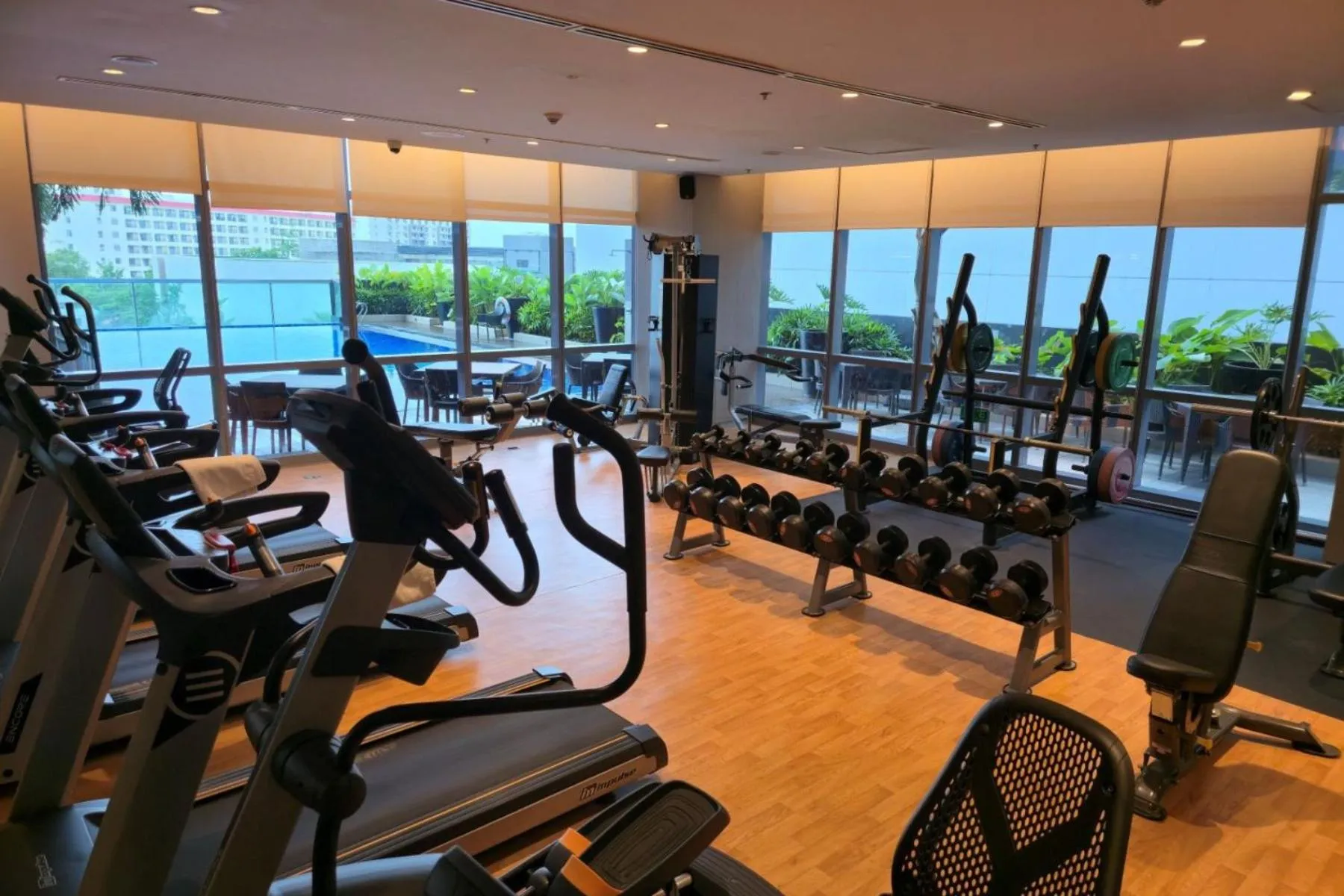 Fitness centre/facilities in Resort-style Comfort Near Mactan Airport