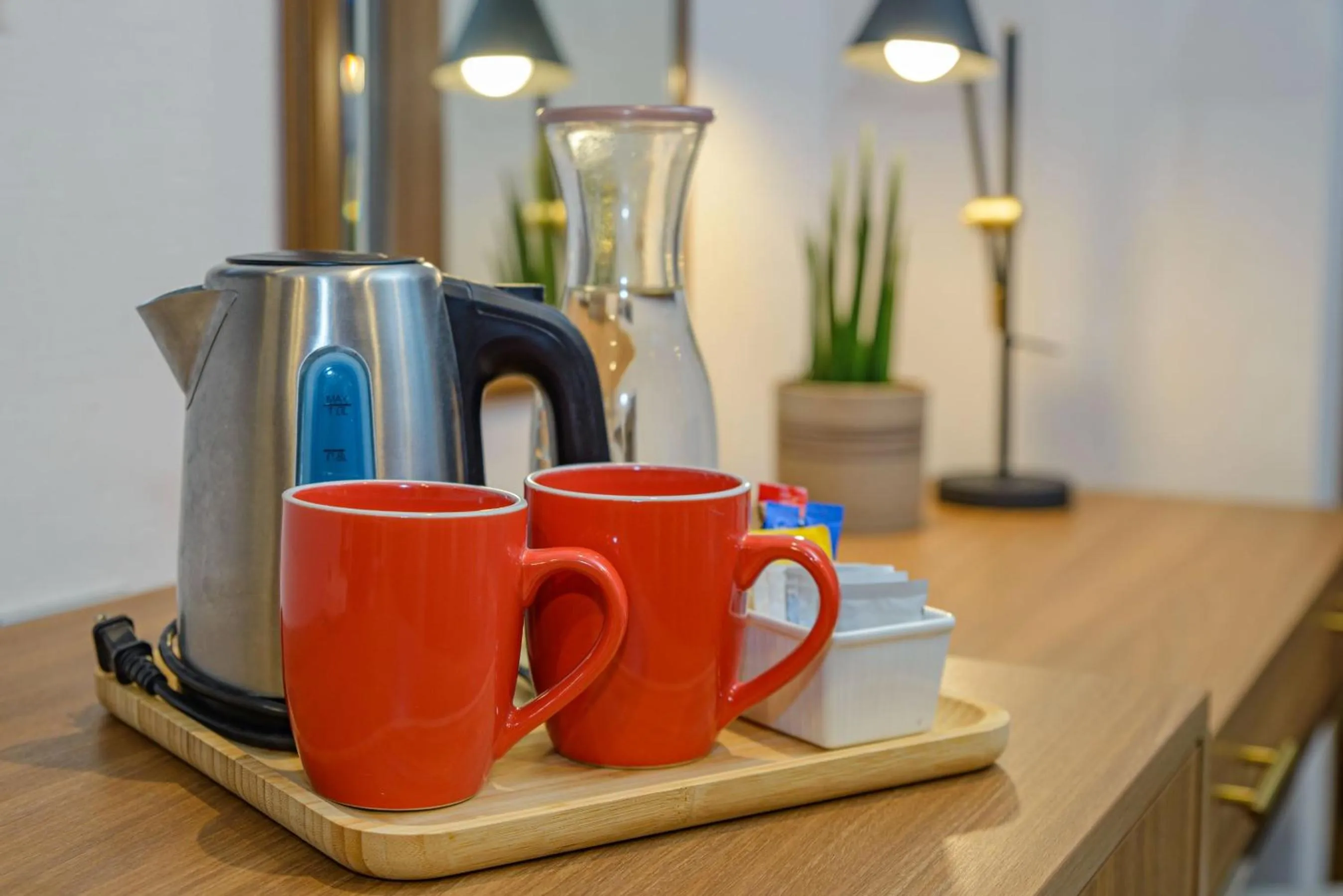 Coffee/tea facilities in Business & Leisure Stay in Eastwood City