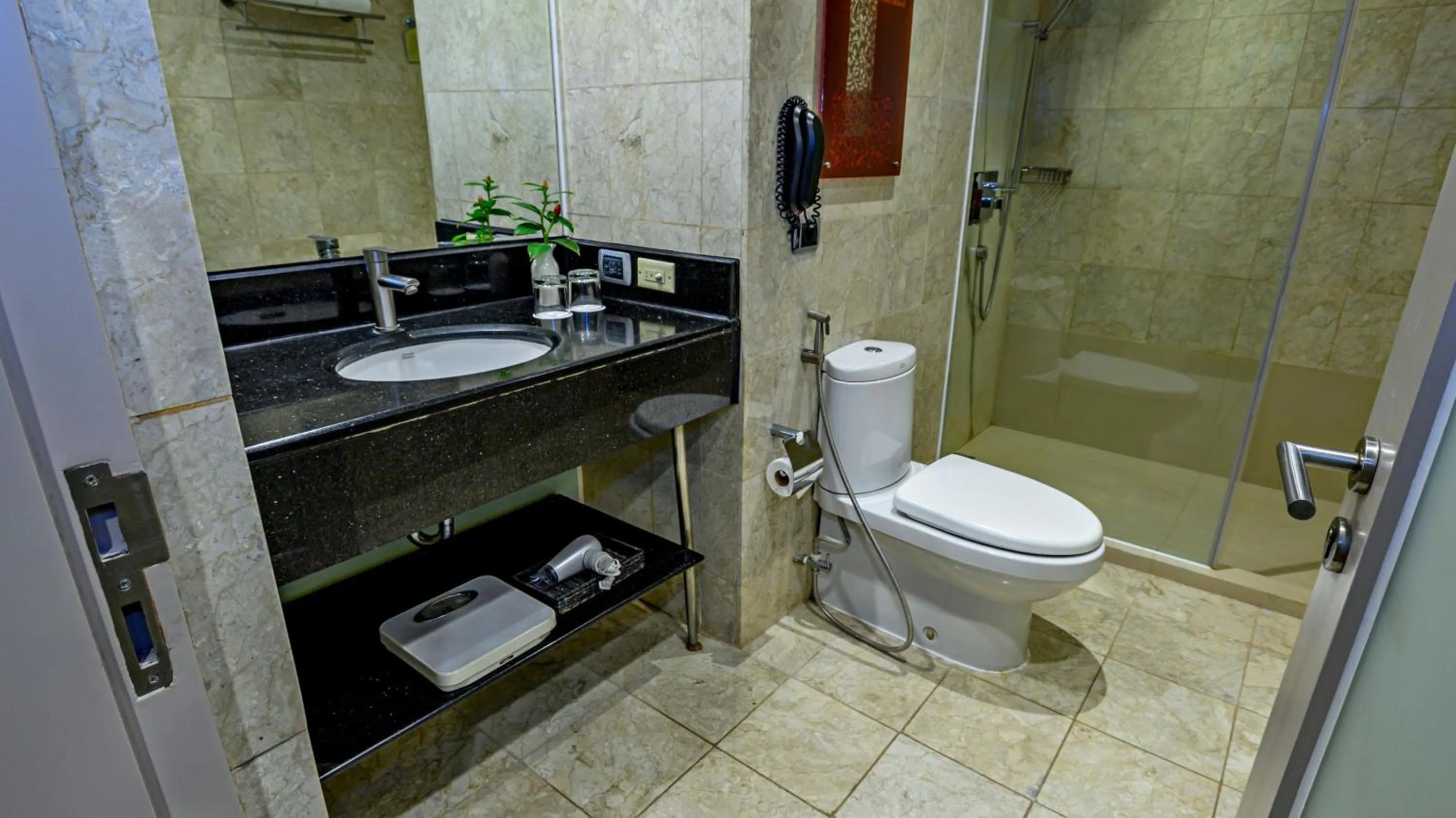 Shower in Business & Leisure Stay in Eastwood City