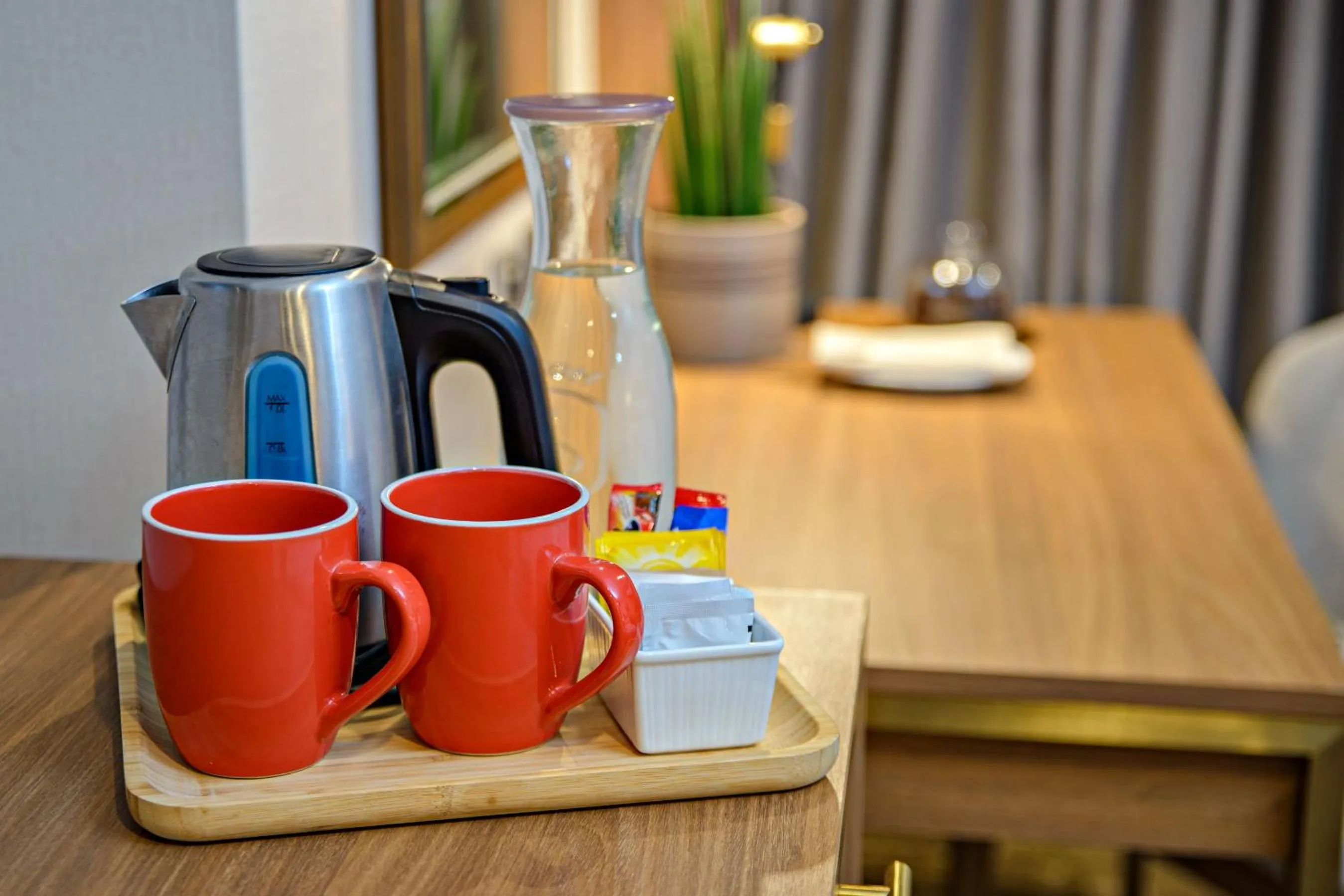 Coffee/tea facilities in Business & Leisure Stay in Eastwood City