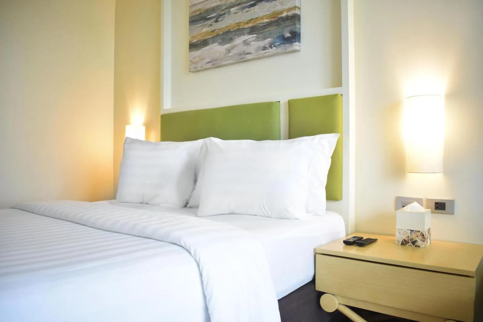 Bedroom, Bed in Poolside Escape Near Boracay's Iconic Keyhole