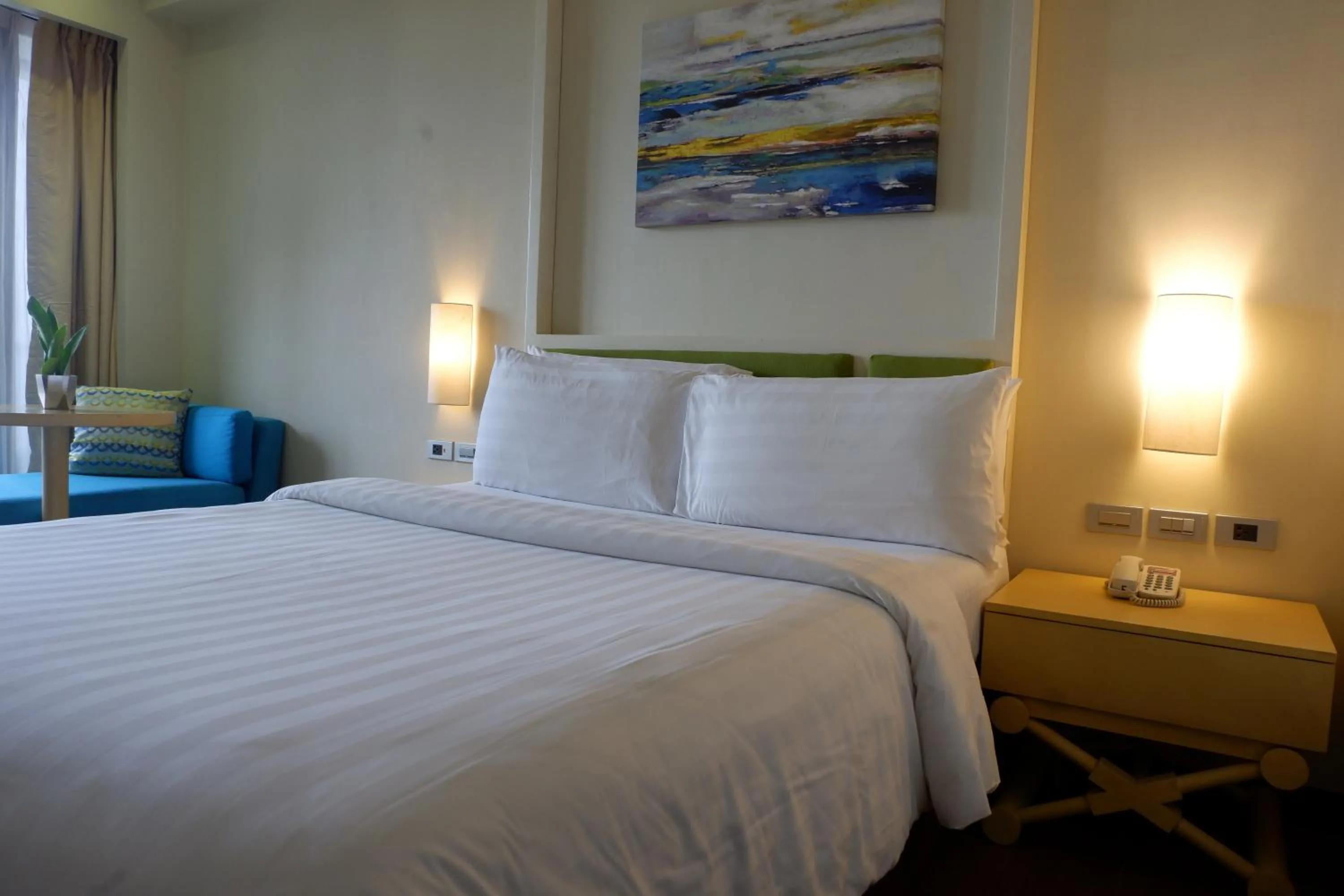 Bedroom, Bed in Poolside Escape Near Boracay's Iconic Keyhole