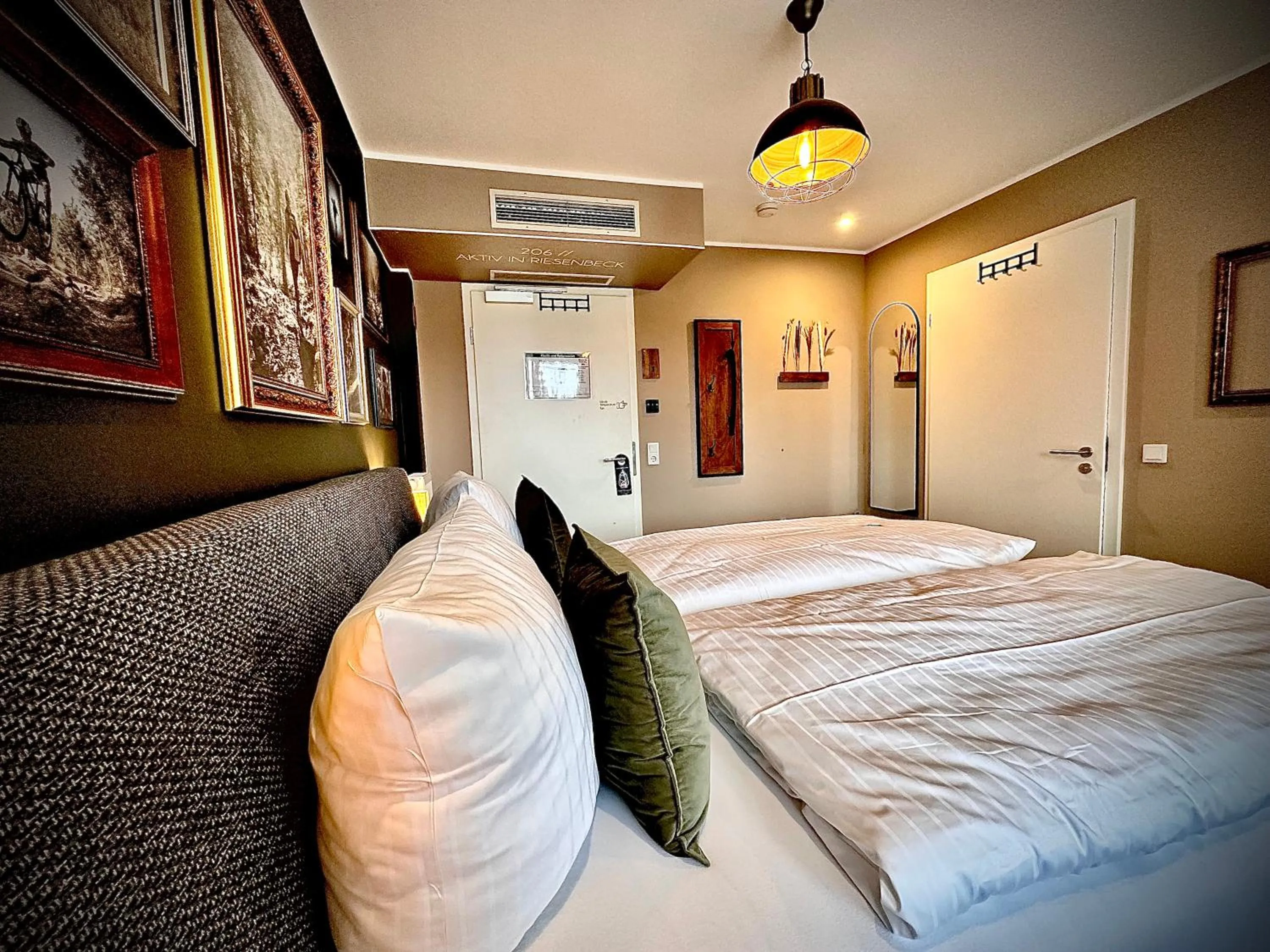 Bed in Privathotel Riesenbeck