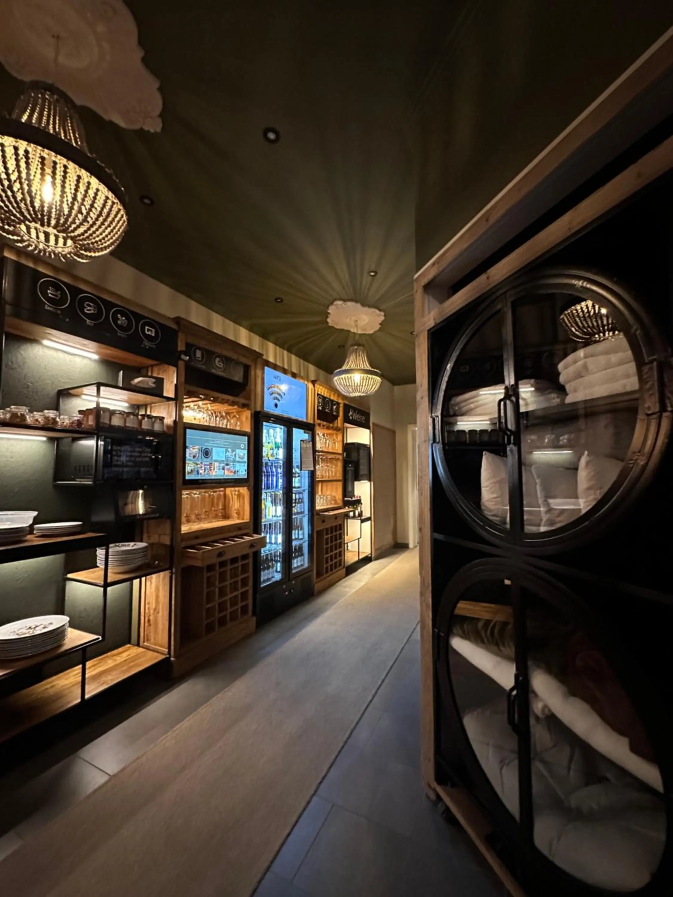 Communal lounge/ TV room in Privathotel Riesenbeck