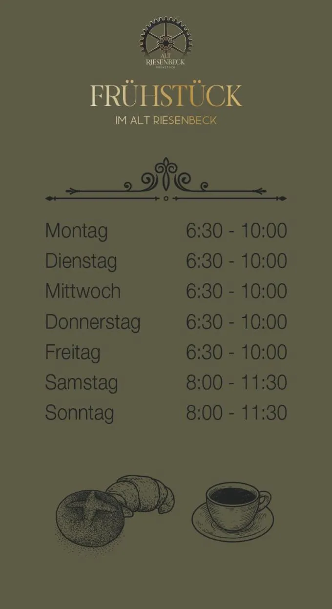 Buffet breakfast in Privathotel Riesenbeck