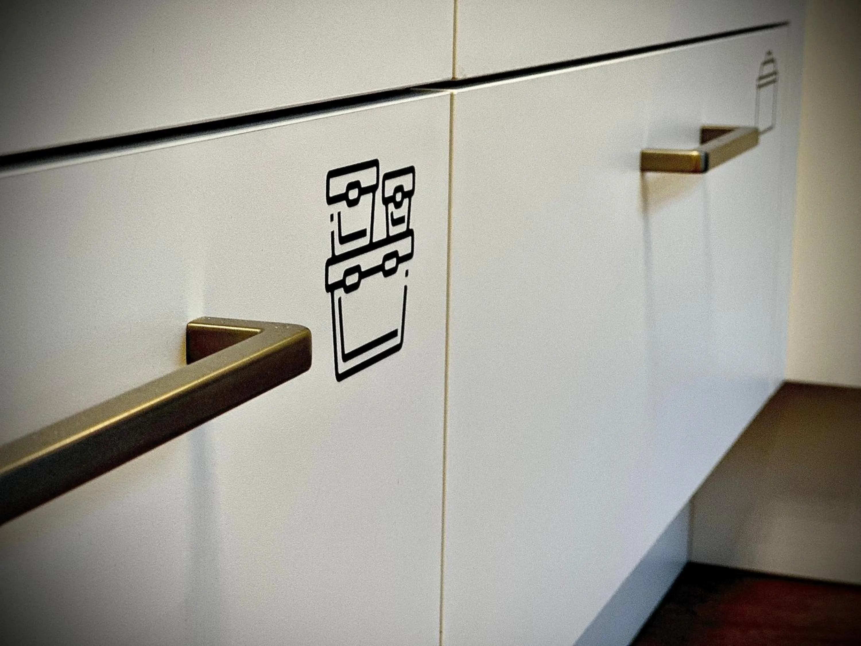 Kitchen or kitchenette in Privathotel Riesenbeck