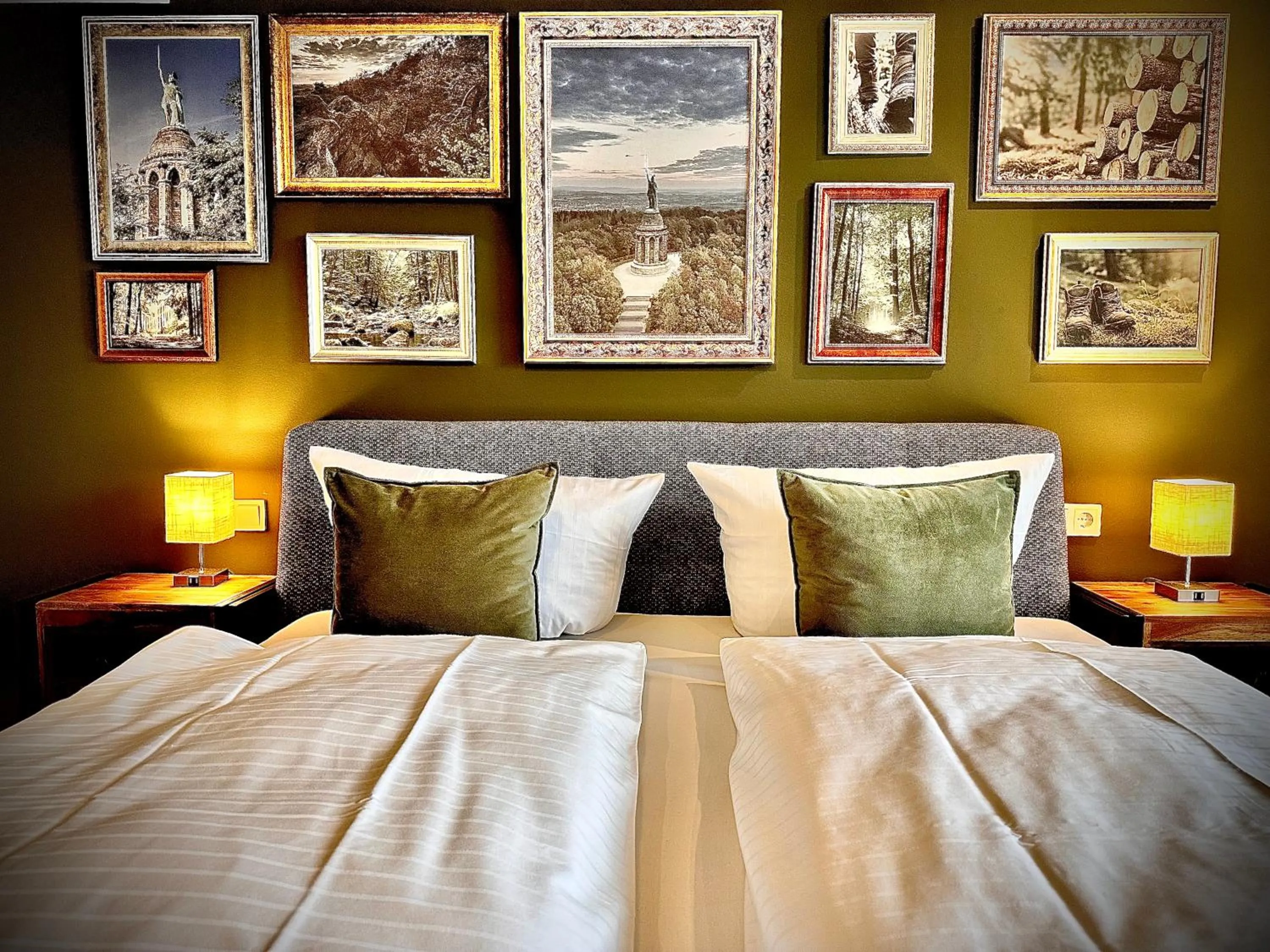 Bed in Privathotel Riesenbeck