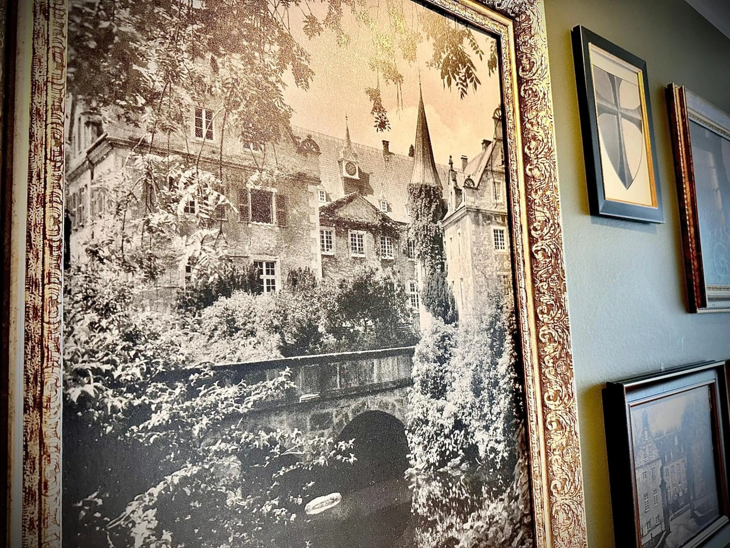 Decorative detail in Privathotel Riesenbeck