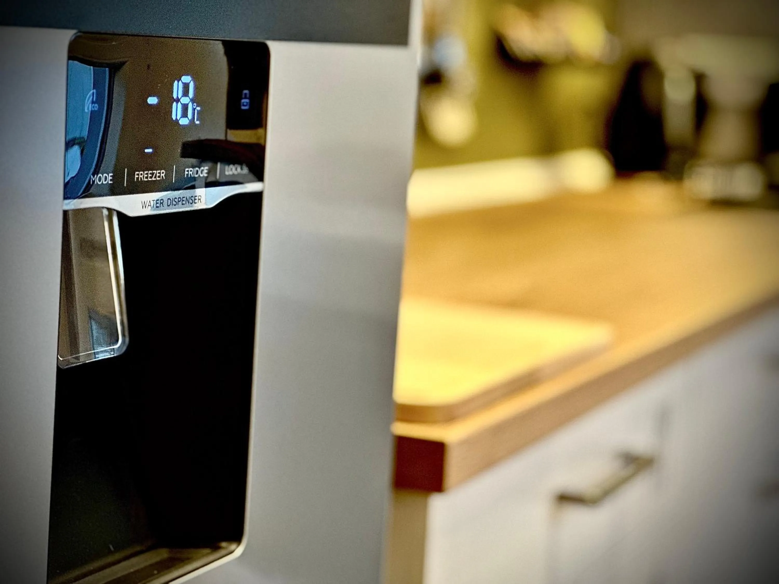 Kitchen or kitchenette, Bed in Privathotel Riesenbeck