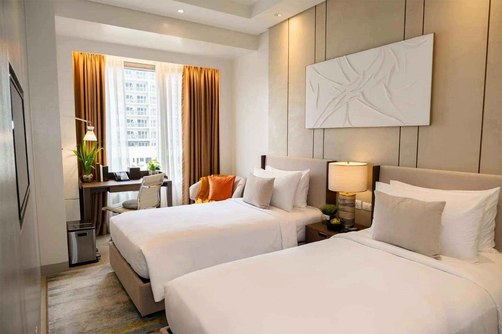 Bedroom, Bed in Modern City Stay Near Manila Bay Attractions