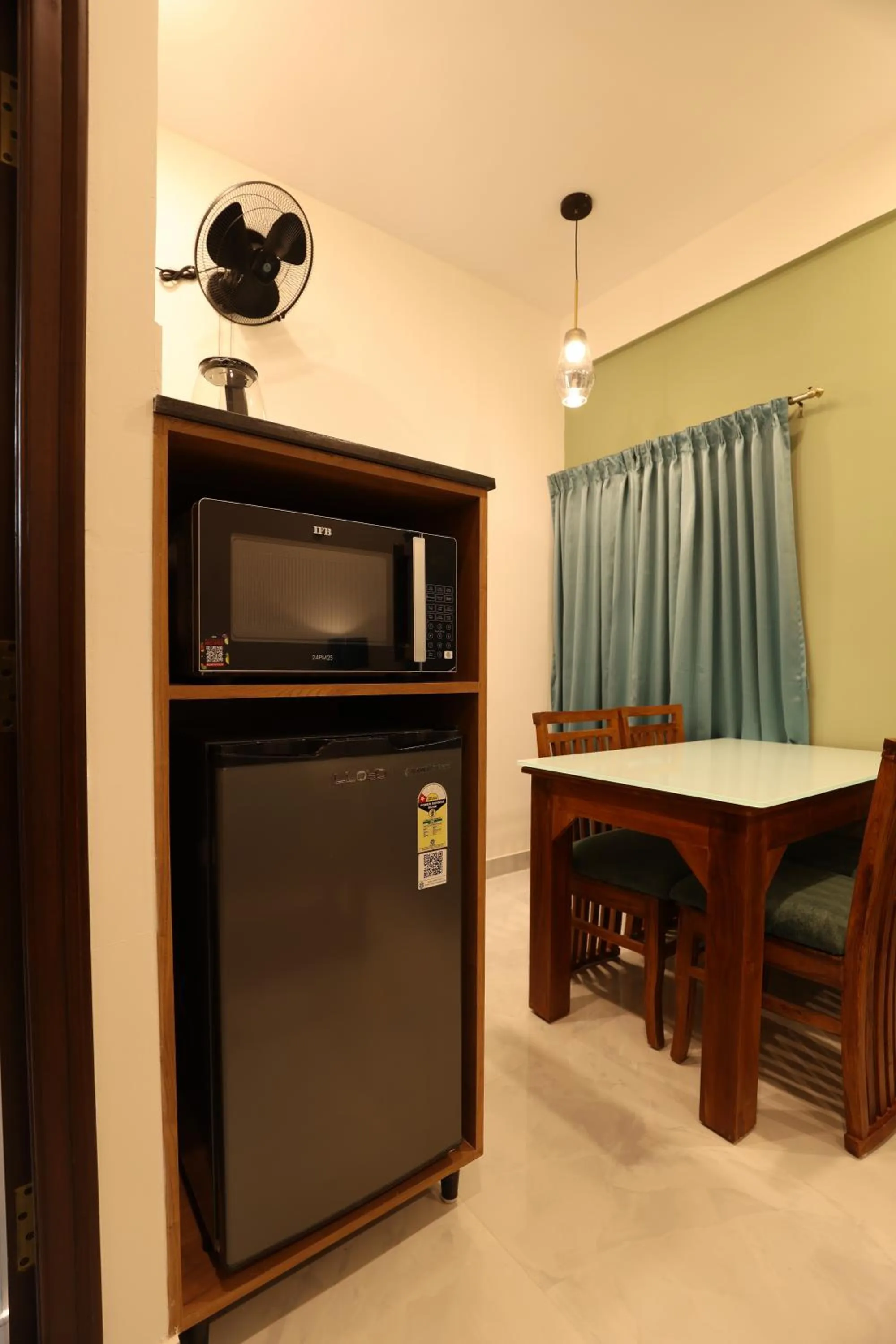 Kitchen or kitchenette in Olivette Suites
