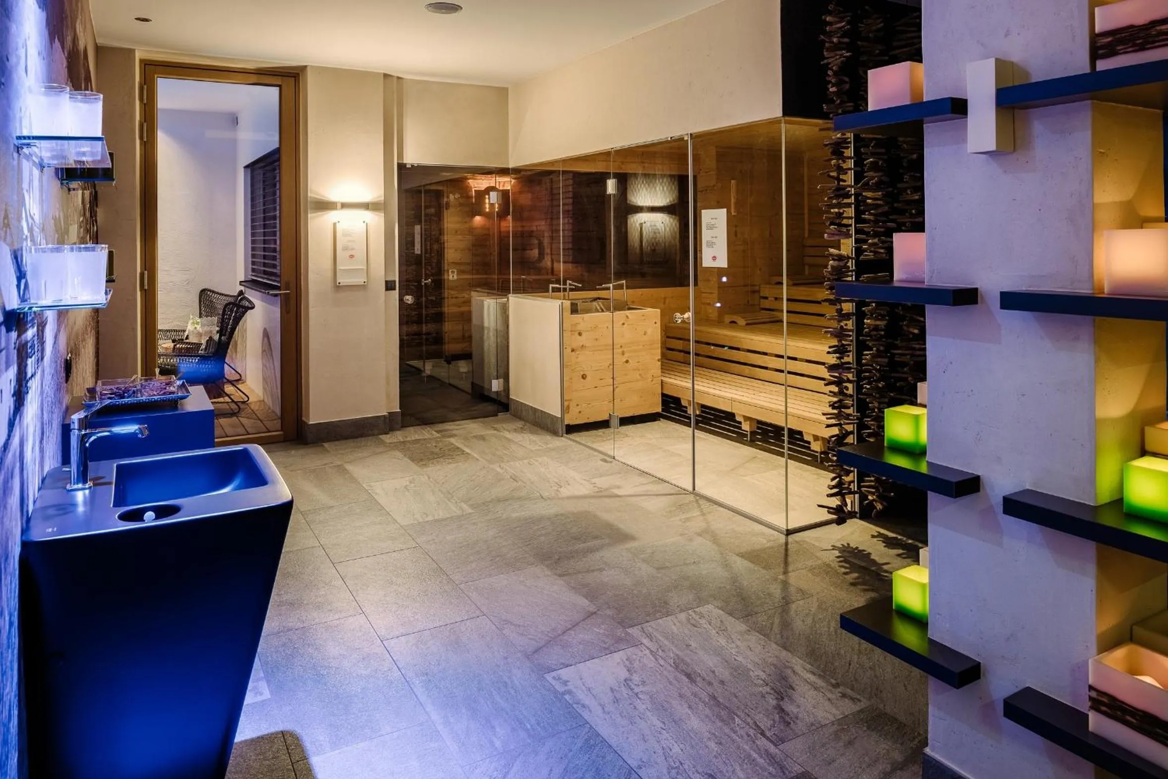 Sauna in Hotel Sedona Lodge