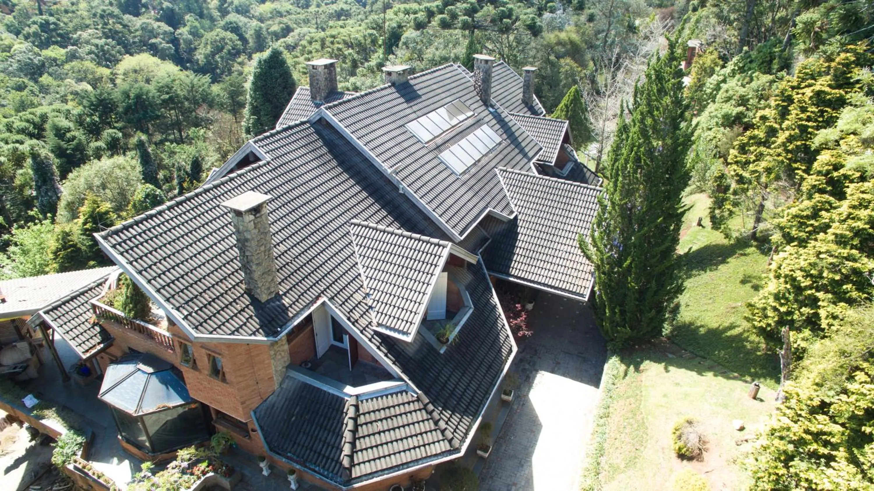 Bird's eye view in Villa da Esperança