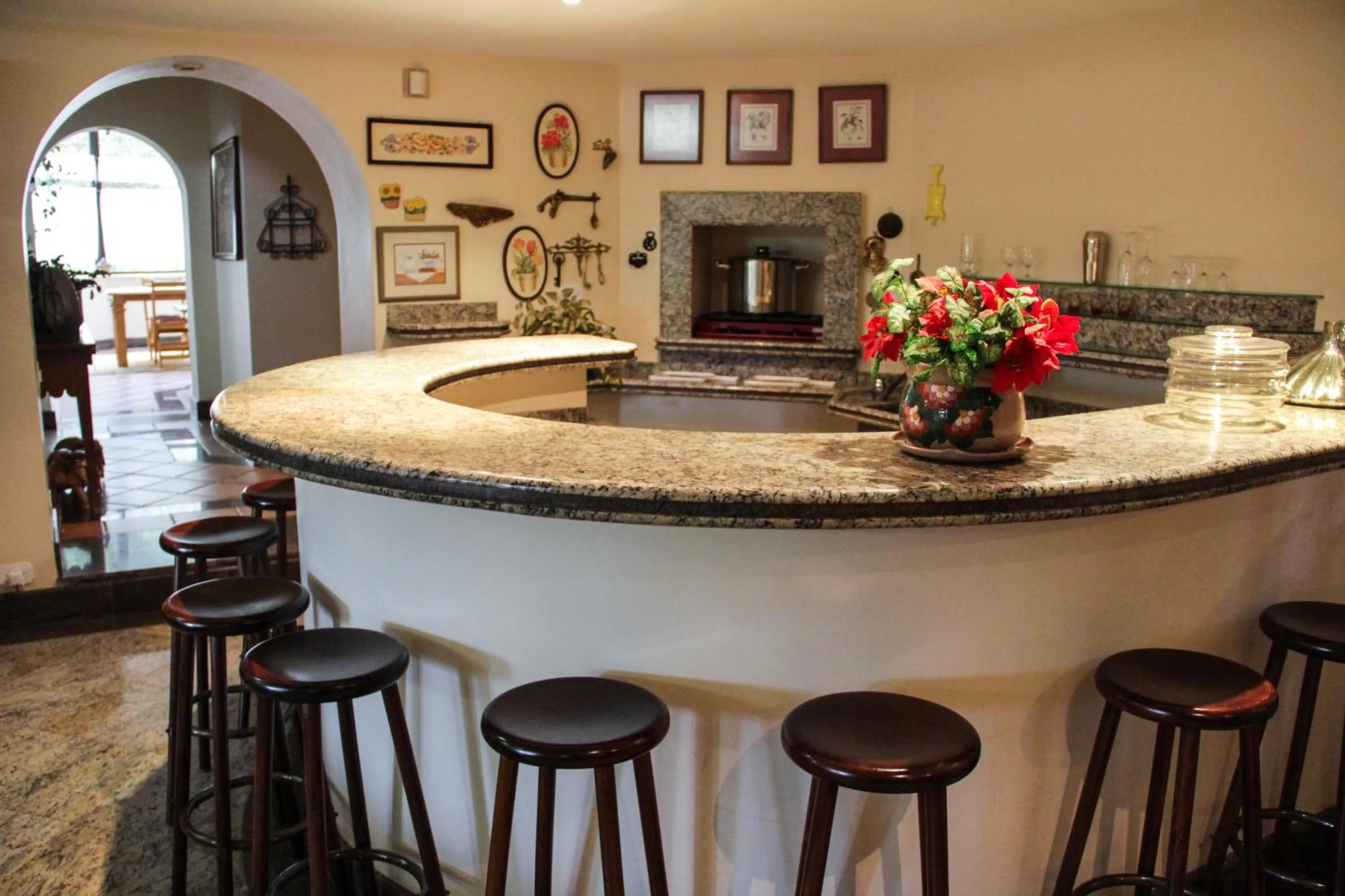 Lounge or bar in Villa da Esperança