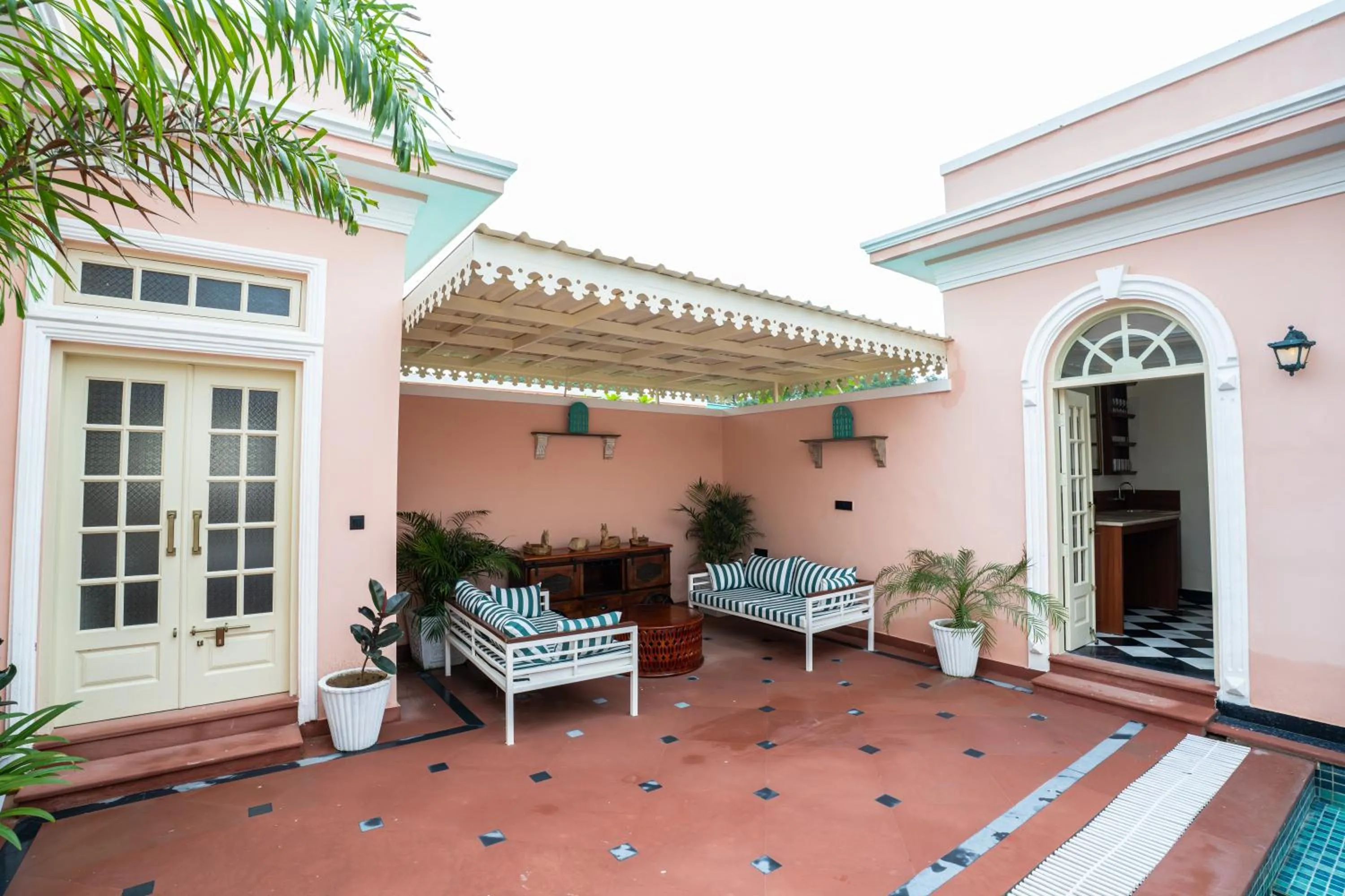 Seating area in Dolce Vita - Luxury Vacation Villas