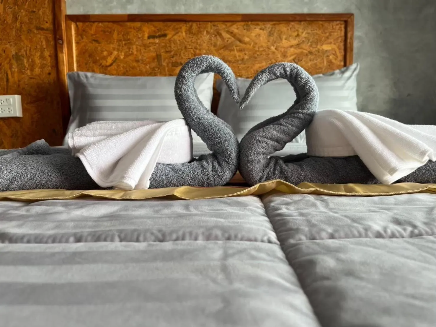 Bed in Phulanta Resort