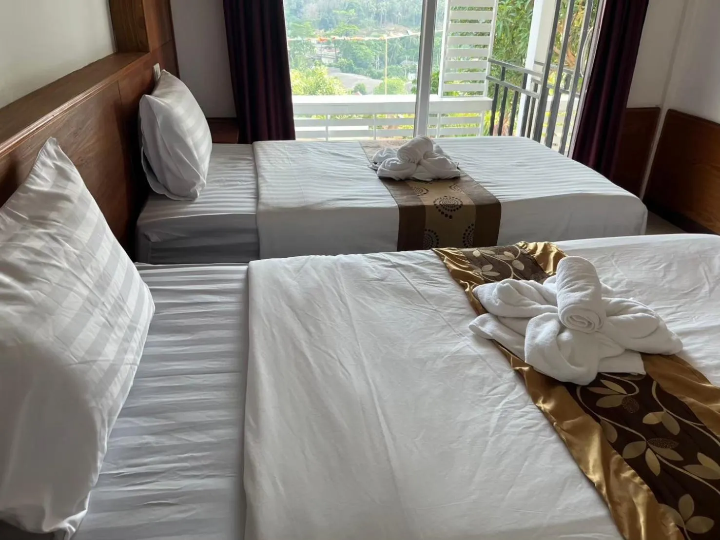 Bed in Phulanta Resort