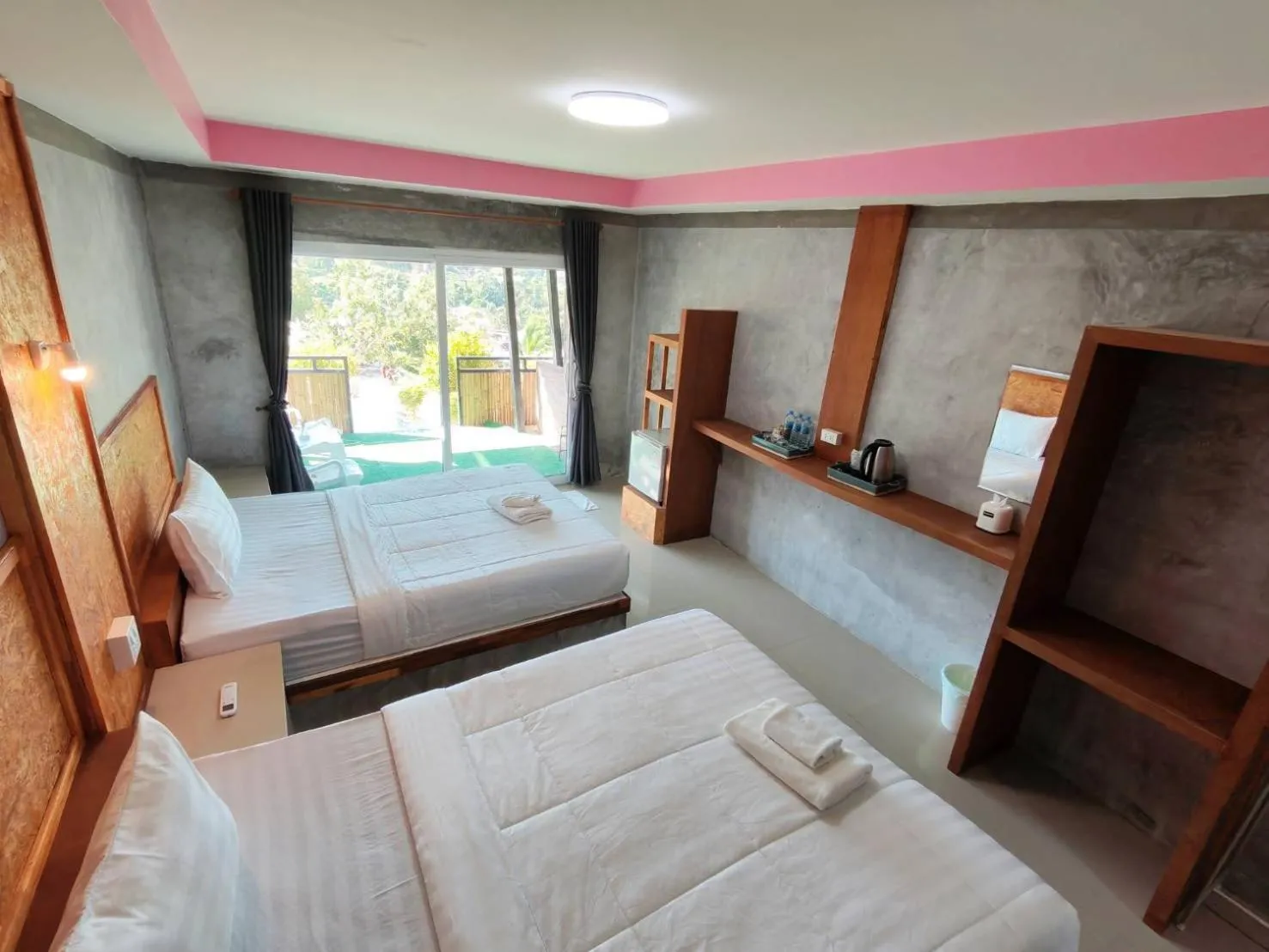 Bed in Phulanta Resort