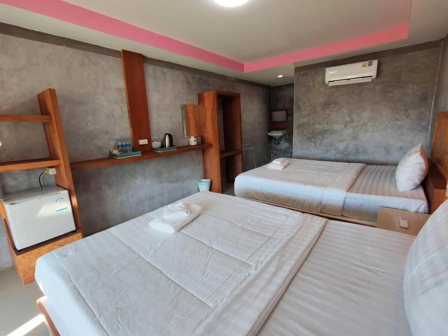 Bed in Phulanta Resort
