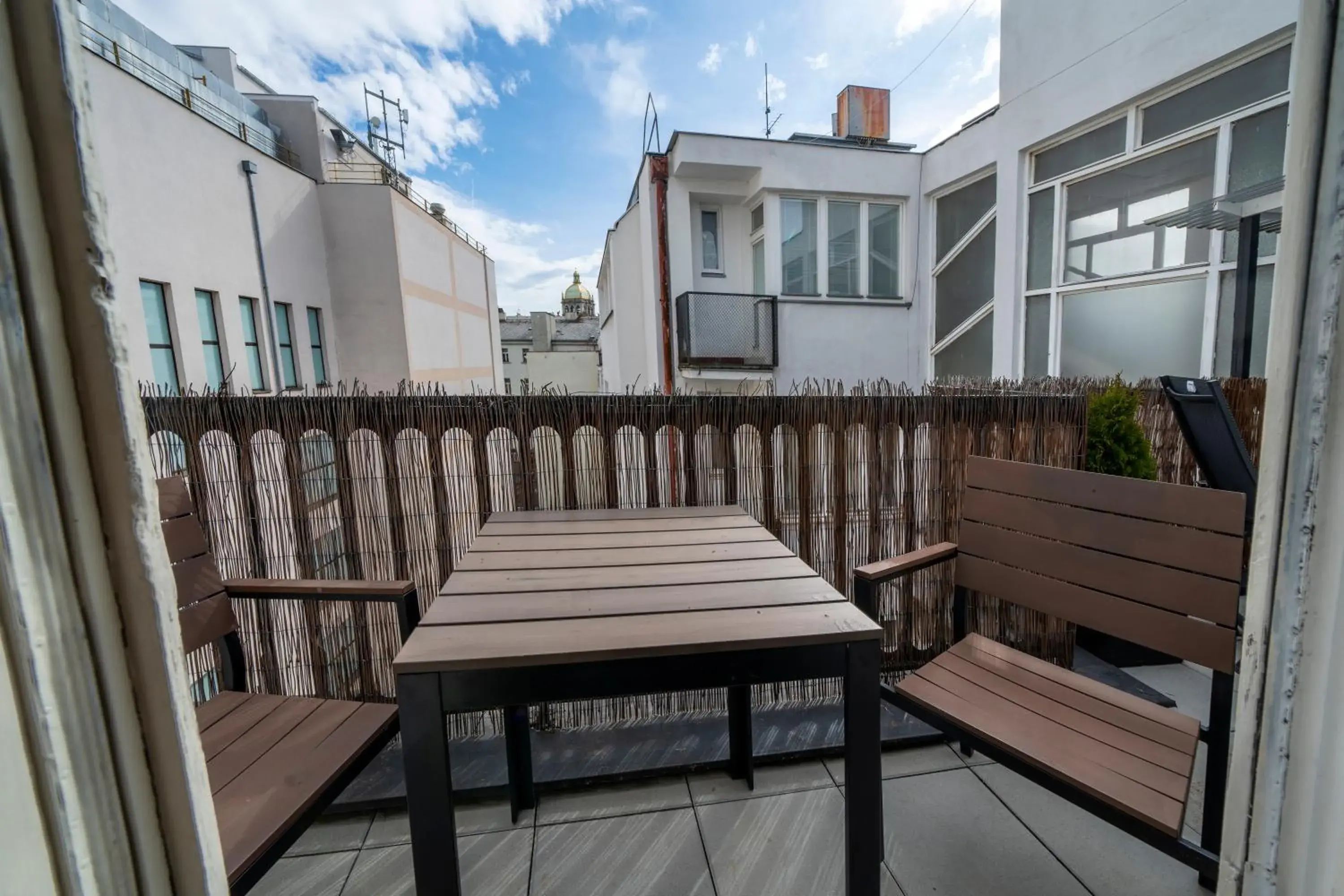 Balcony/Terrace in New Town - Apple Apartments