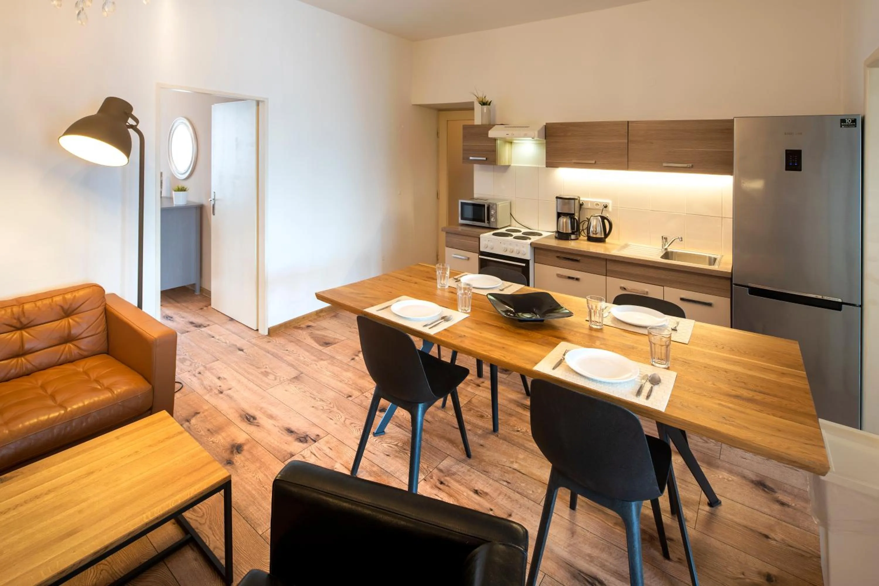 Living room in New Town - Apple Apartments