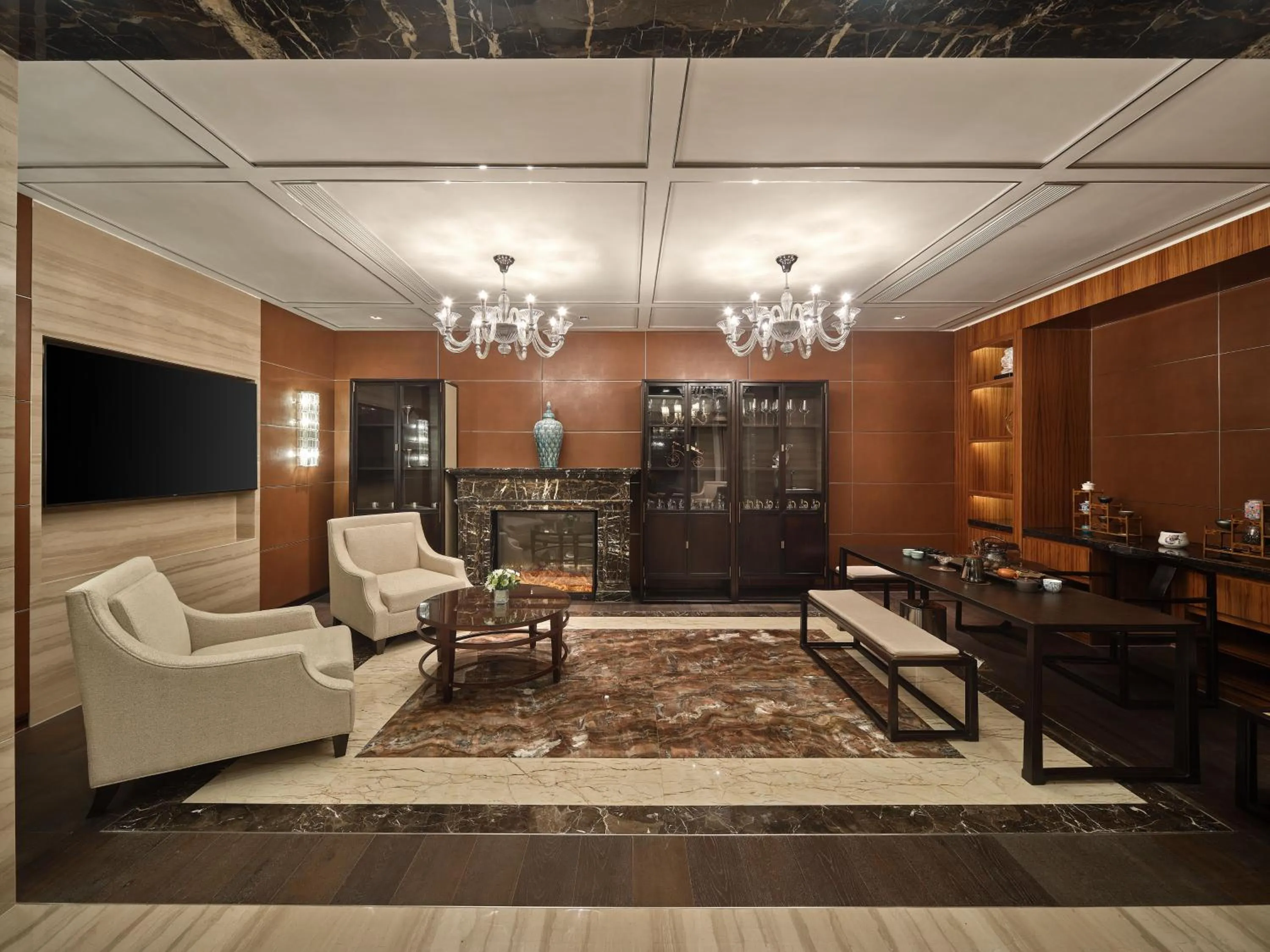 Living room in Hilton Harbin Exhibition Center