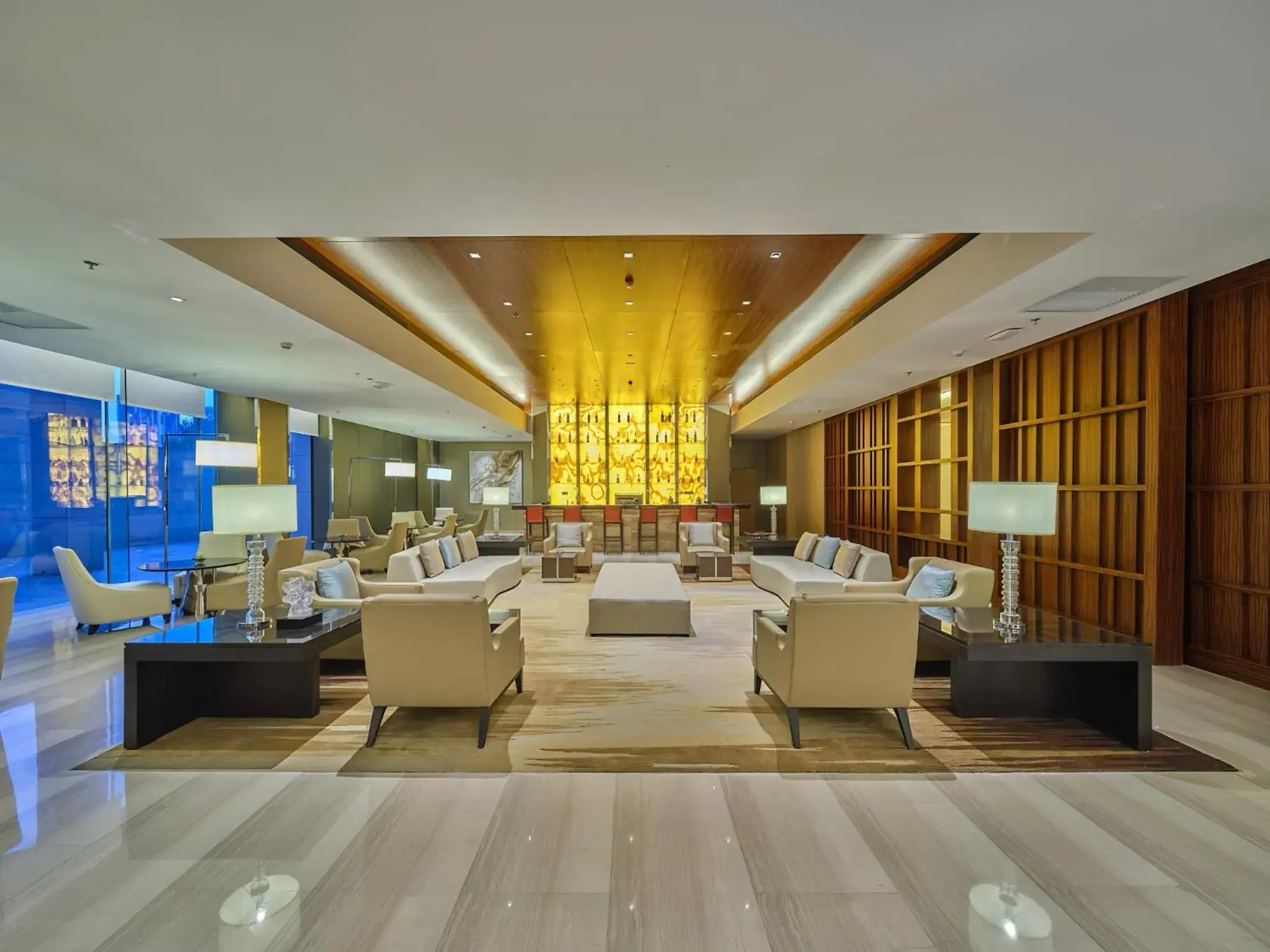 Lounge or bar in Hilton Harbin Exhibition Center Lounge or bar in Hilton Harbin Exhibition Center