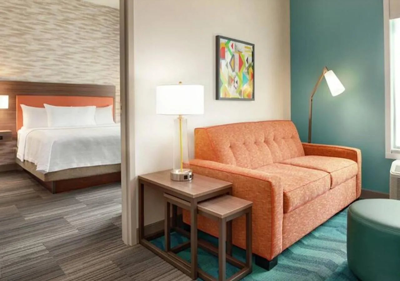 One-Bedroom King Suite - Hearing Access in Home2 Suites By Hilton New Braunfels
