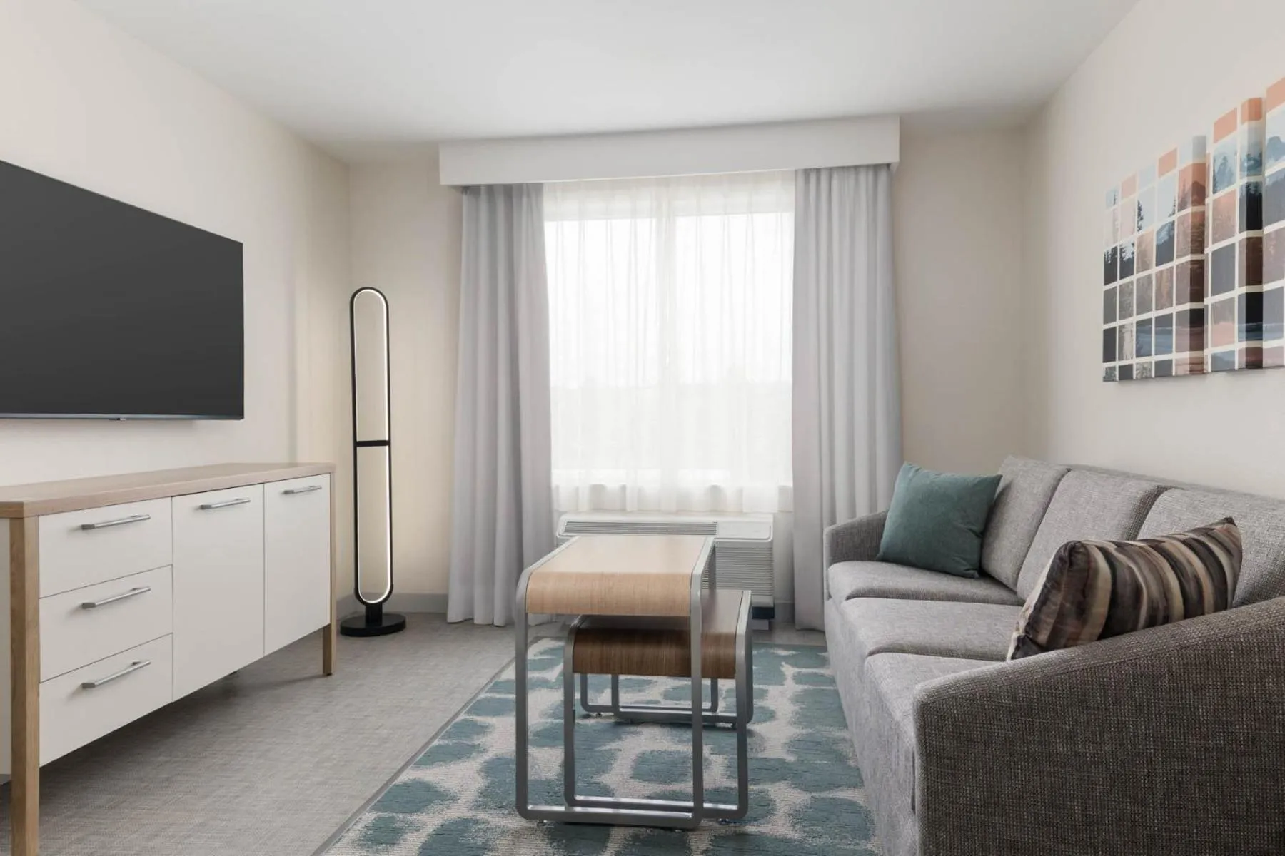 Living room in Homewood Suites By Hilton Puyallup Tacoma