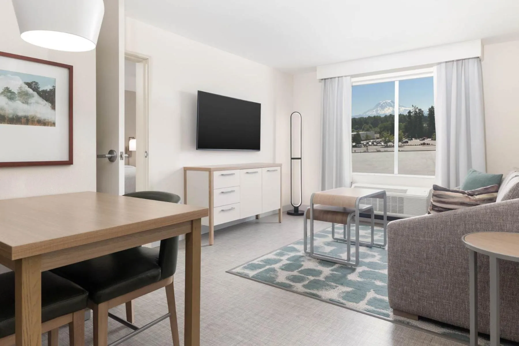 Photo of the whole room in Homewood Suites By Hilton Puyallup Tacoma