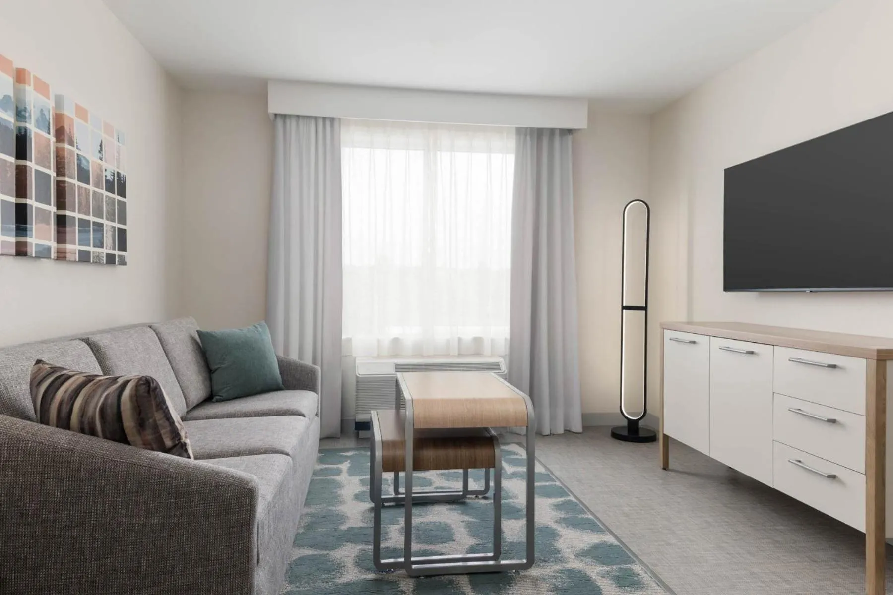 Living room in Homewood Suites By Hilton Puyallup Tacoma