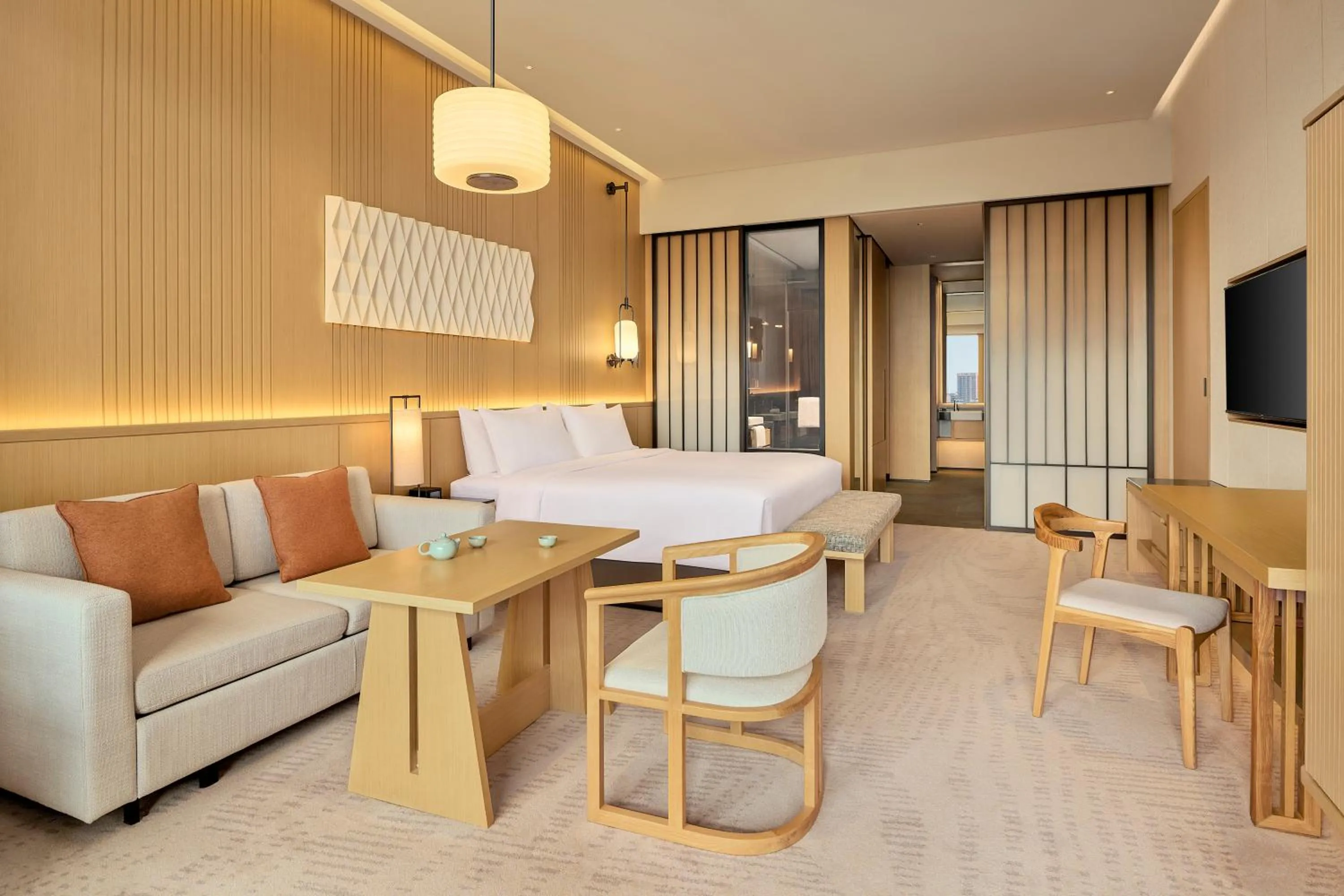 Bedroom in Secan Hotel Qingdao, Curio Collection By Hilton