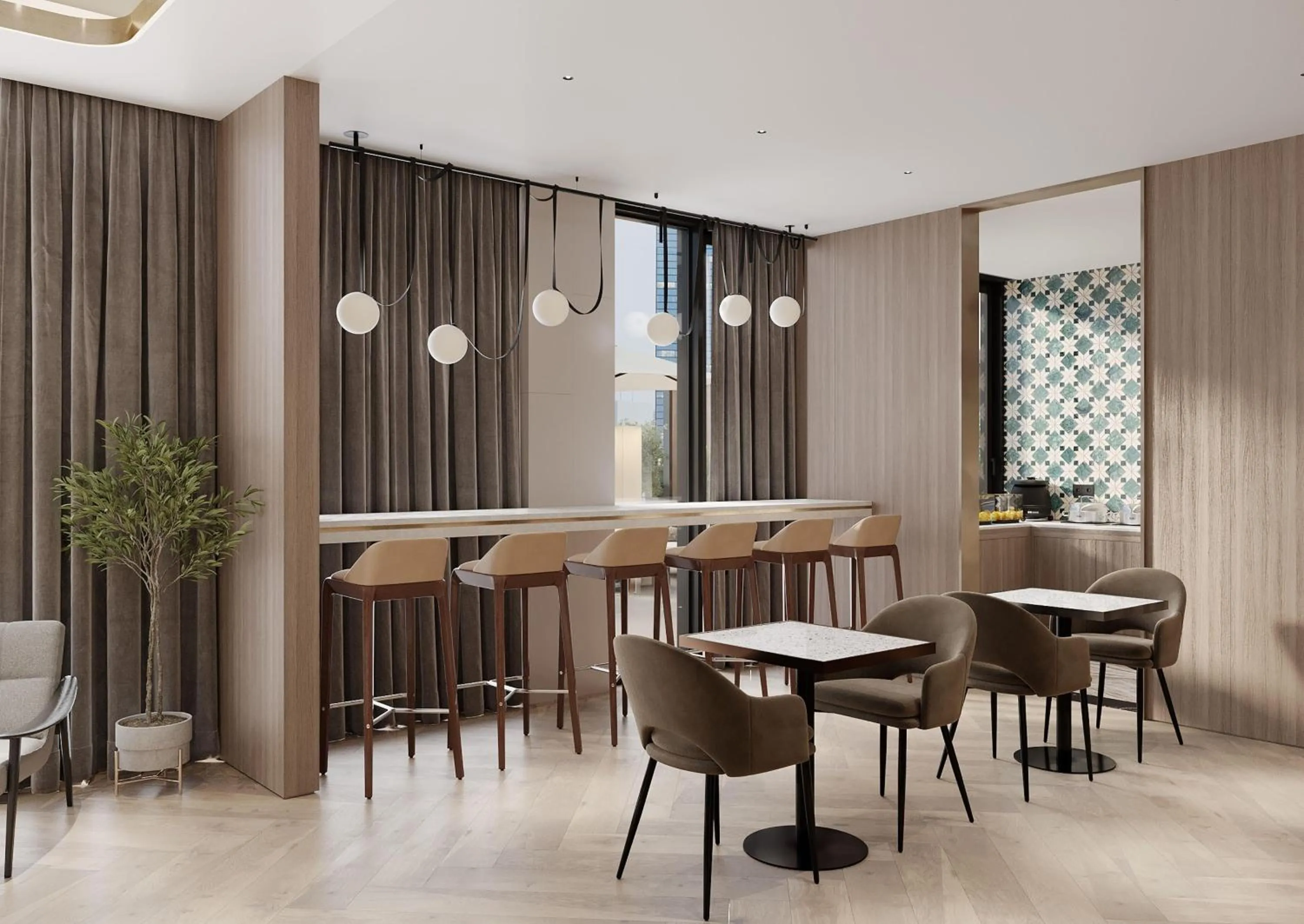 Restaurant/places to eat in Doubletree By Hilton Tashkent