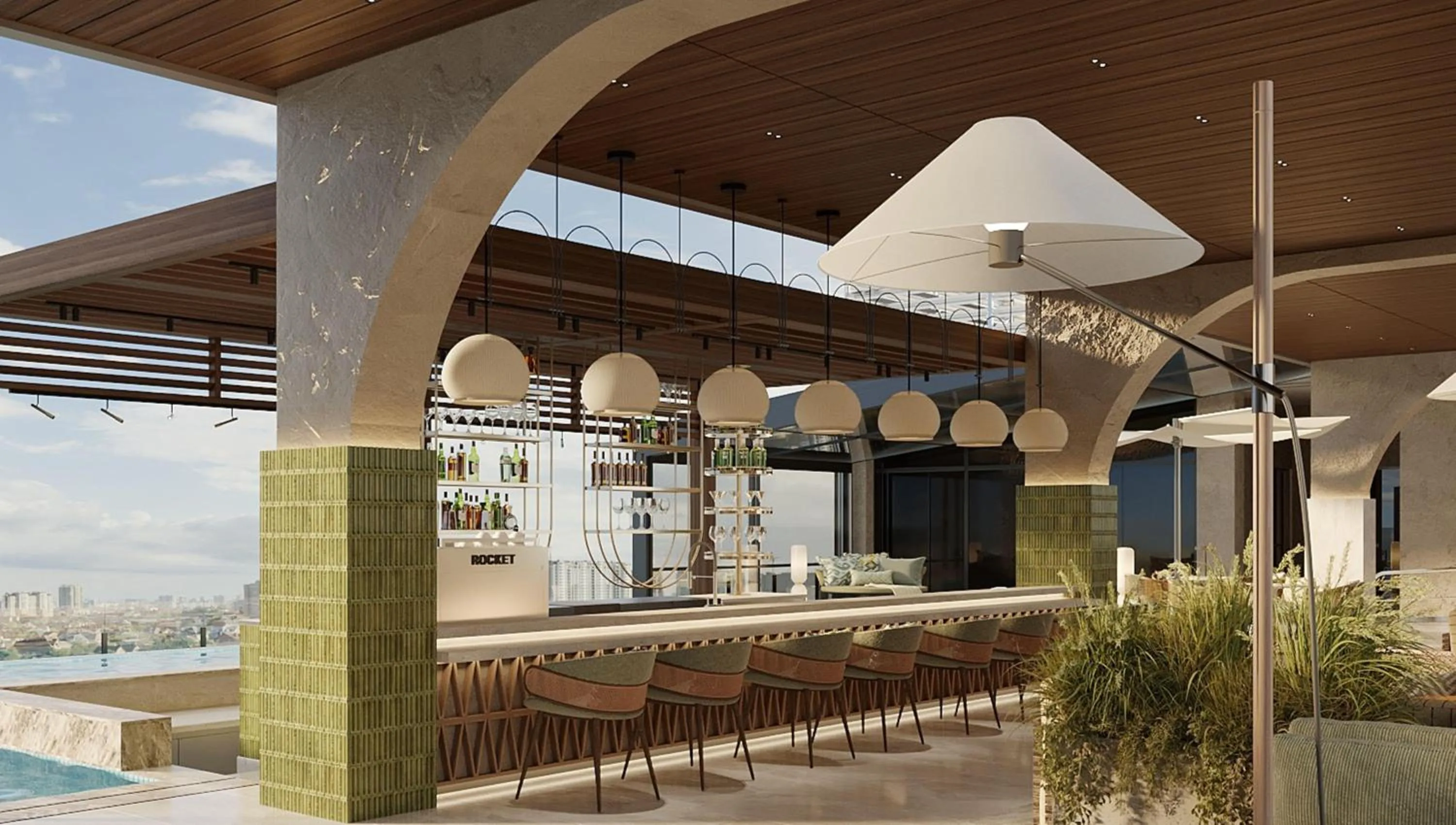 Lounge or bar in Doubletree By Hilton Tashkent