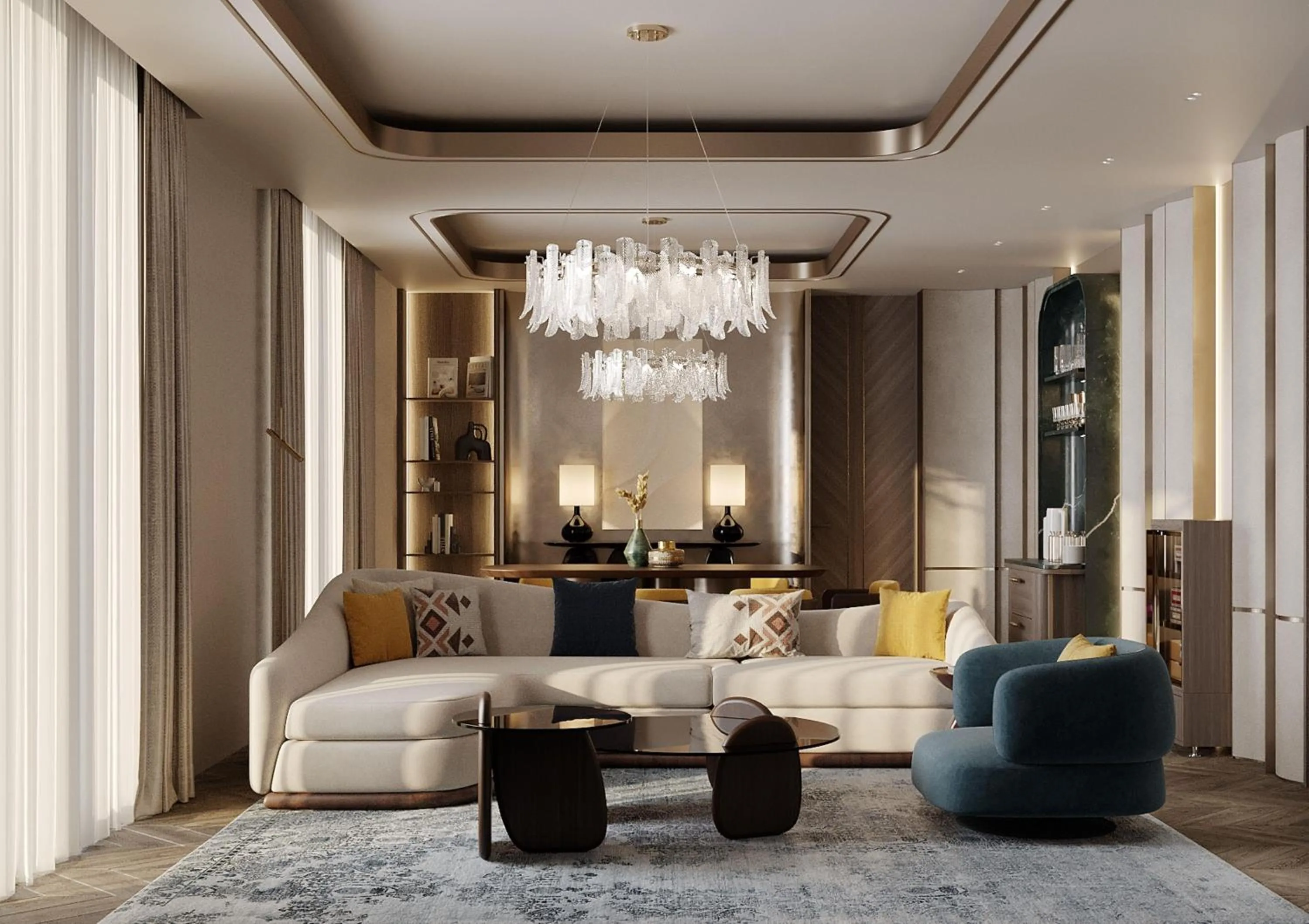 Living room in Doubletree By Hilton Tashkent