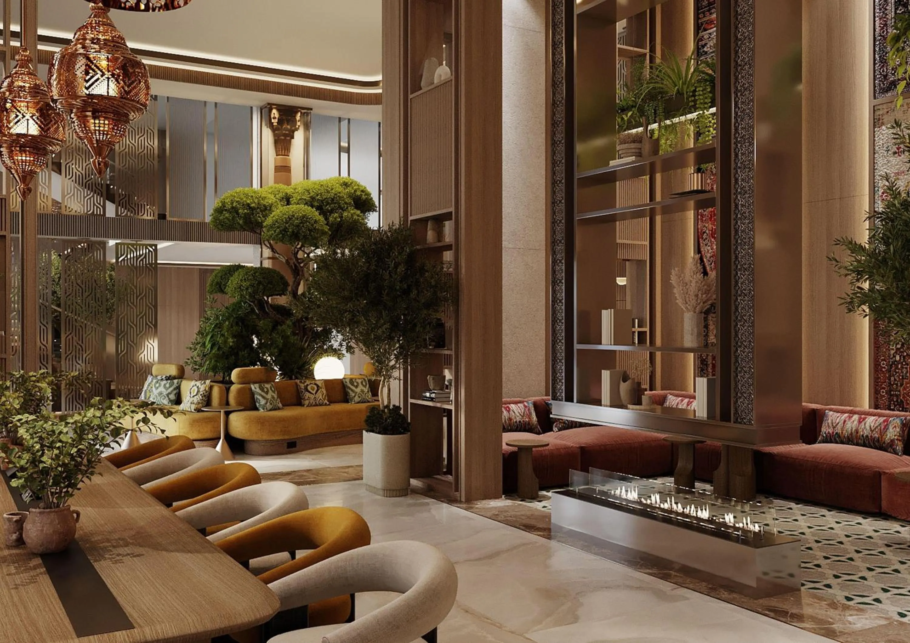 Lobby or reception in Doubletree By Hilton Tashkent