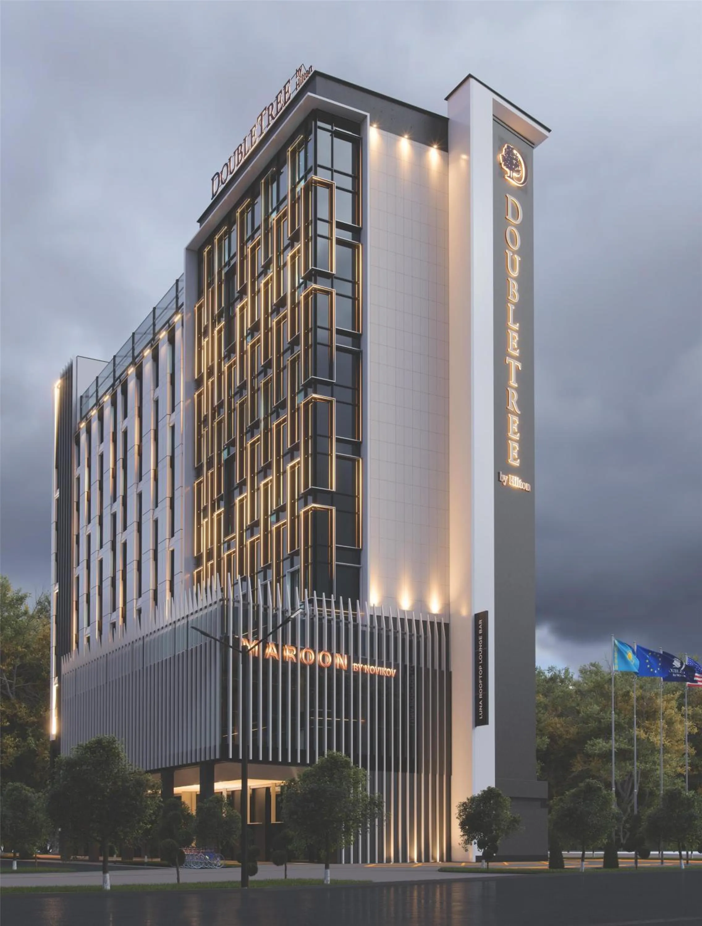 Property building in Doubletree By Hilton Tashkent