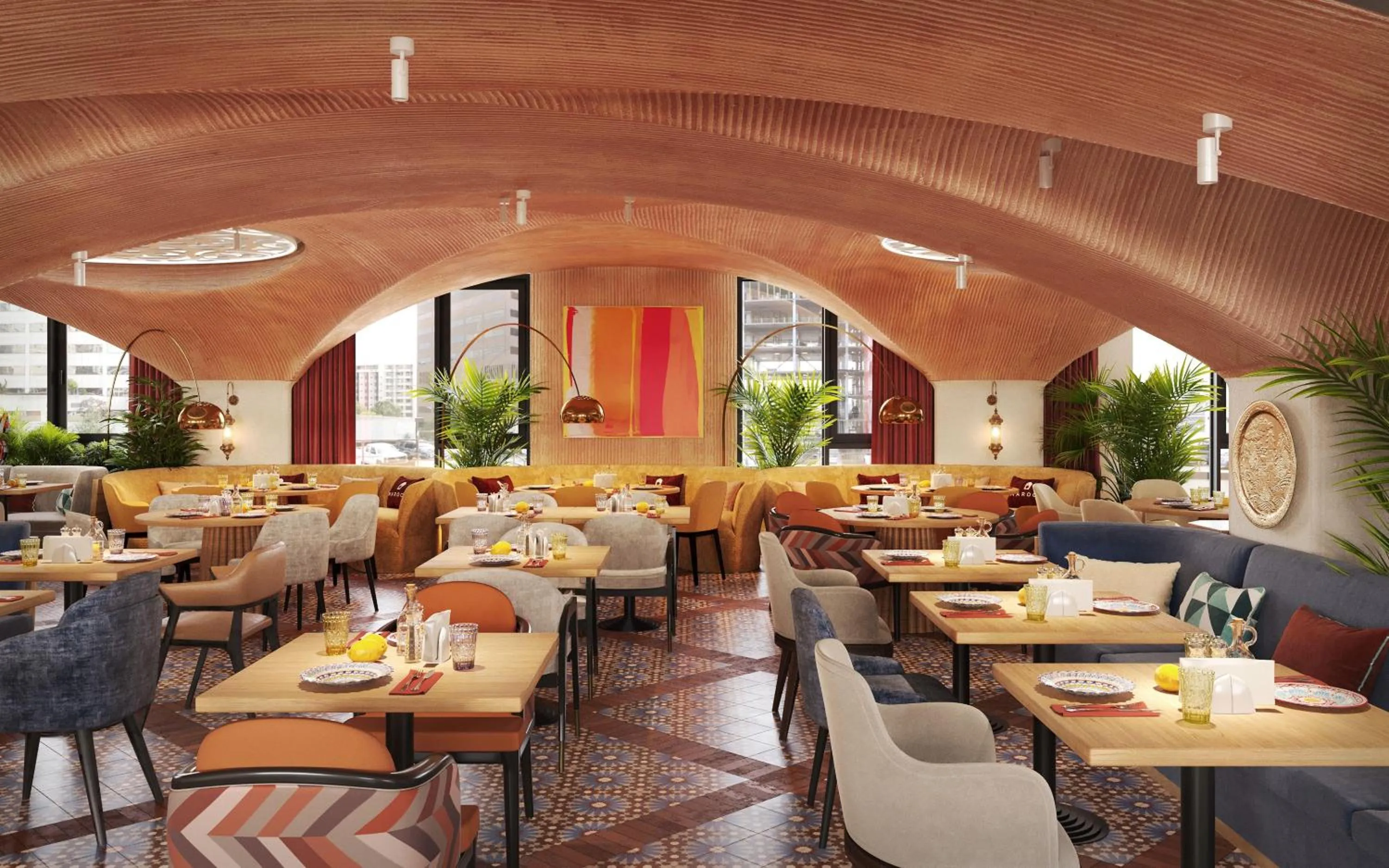 Restaurant/places to eat in Doubletree By Hilton Tashkent